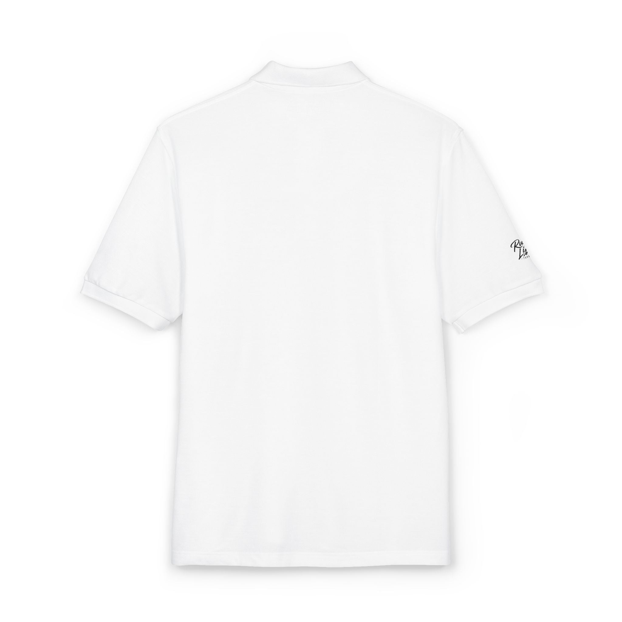 Embroidered "Barkshire Country Club" Golf Polo Shirt — Classic Short-Sleeve Collared Tee