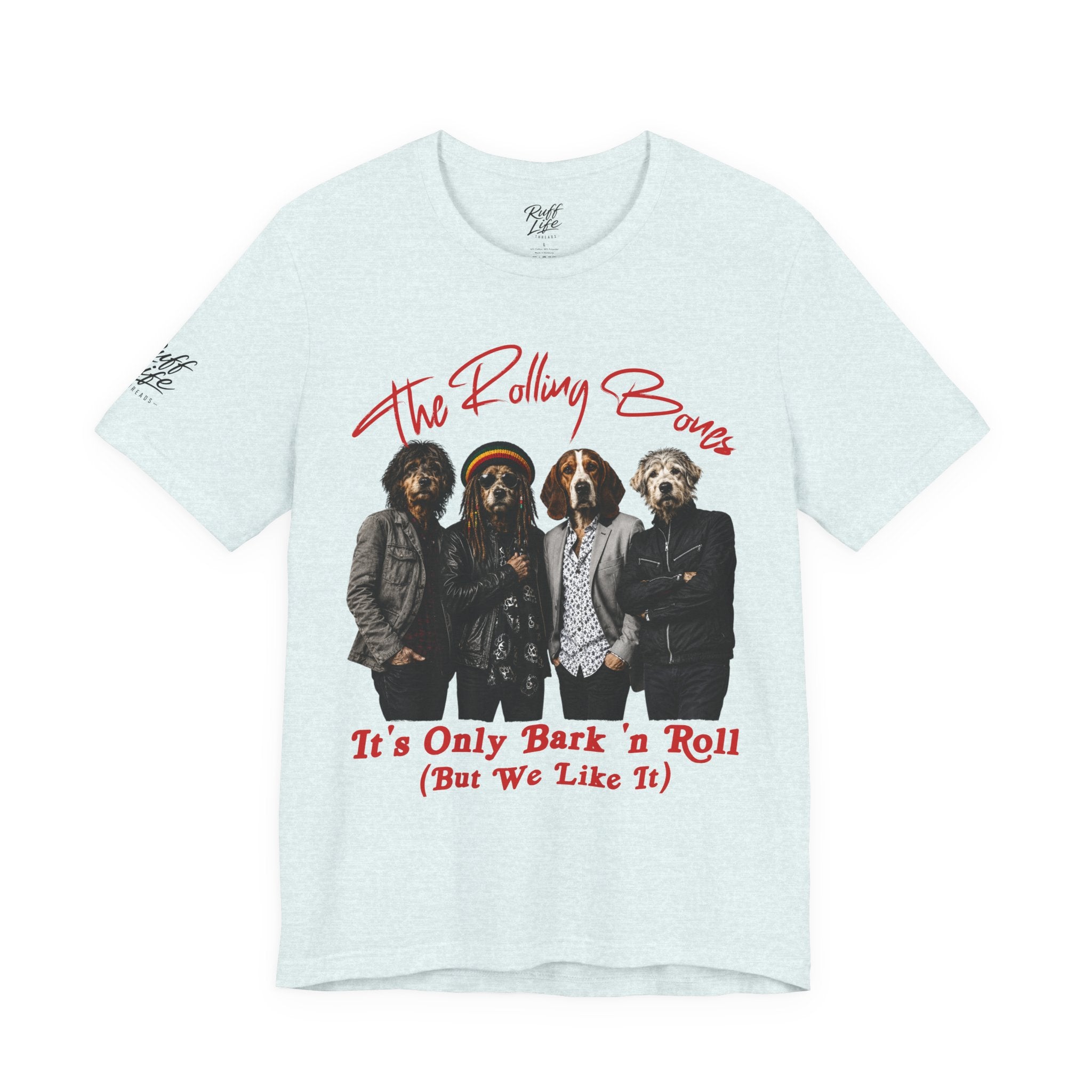 It's Only Bark 'n' Roll Dog Band T-Shirt