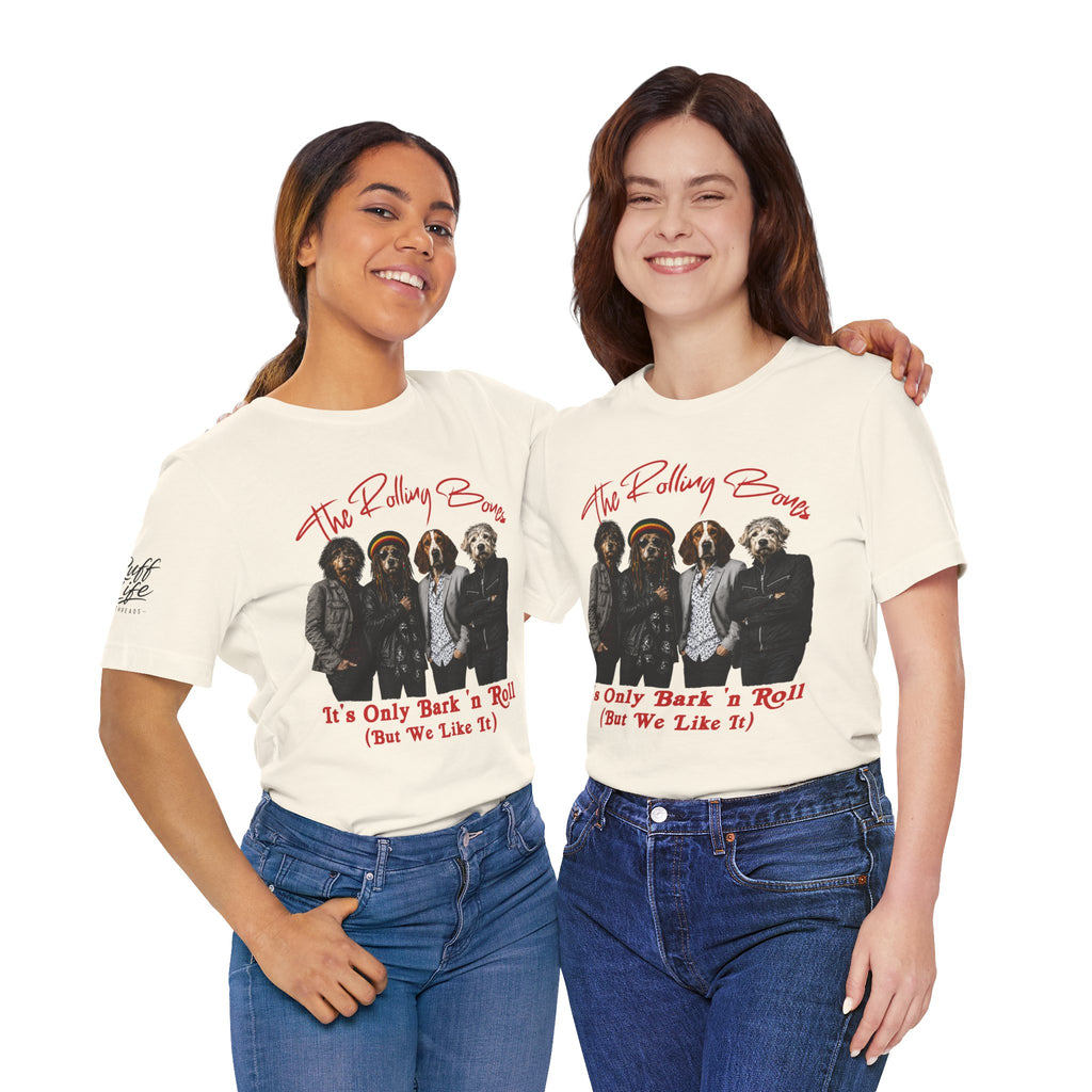 It's Only Bark 'n' Roll Dog Band T-Shirt