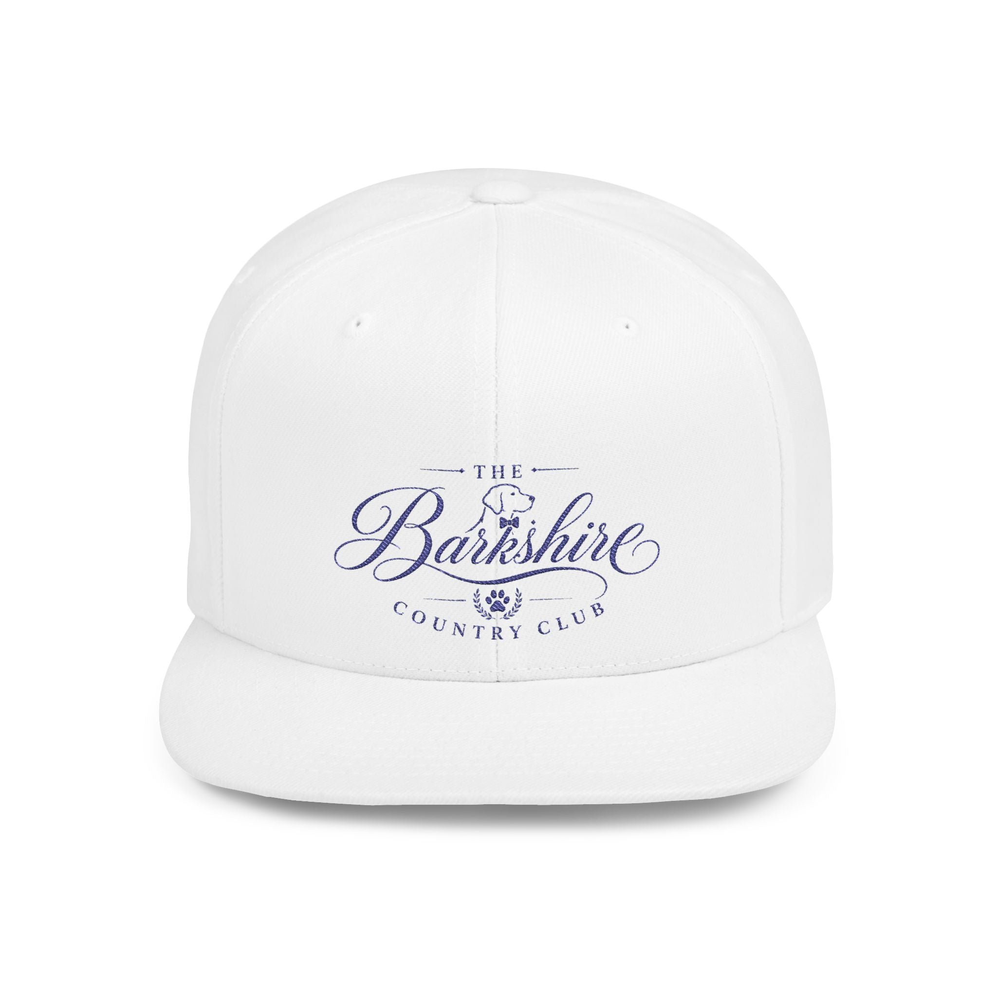 Barkshire Country Club Snapback — Ruff Life Clothing Funny Flat Bill Hat