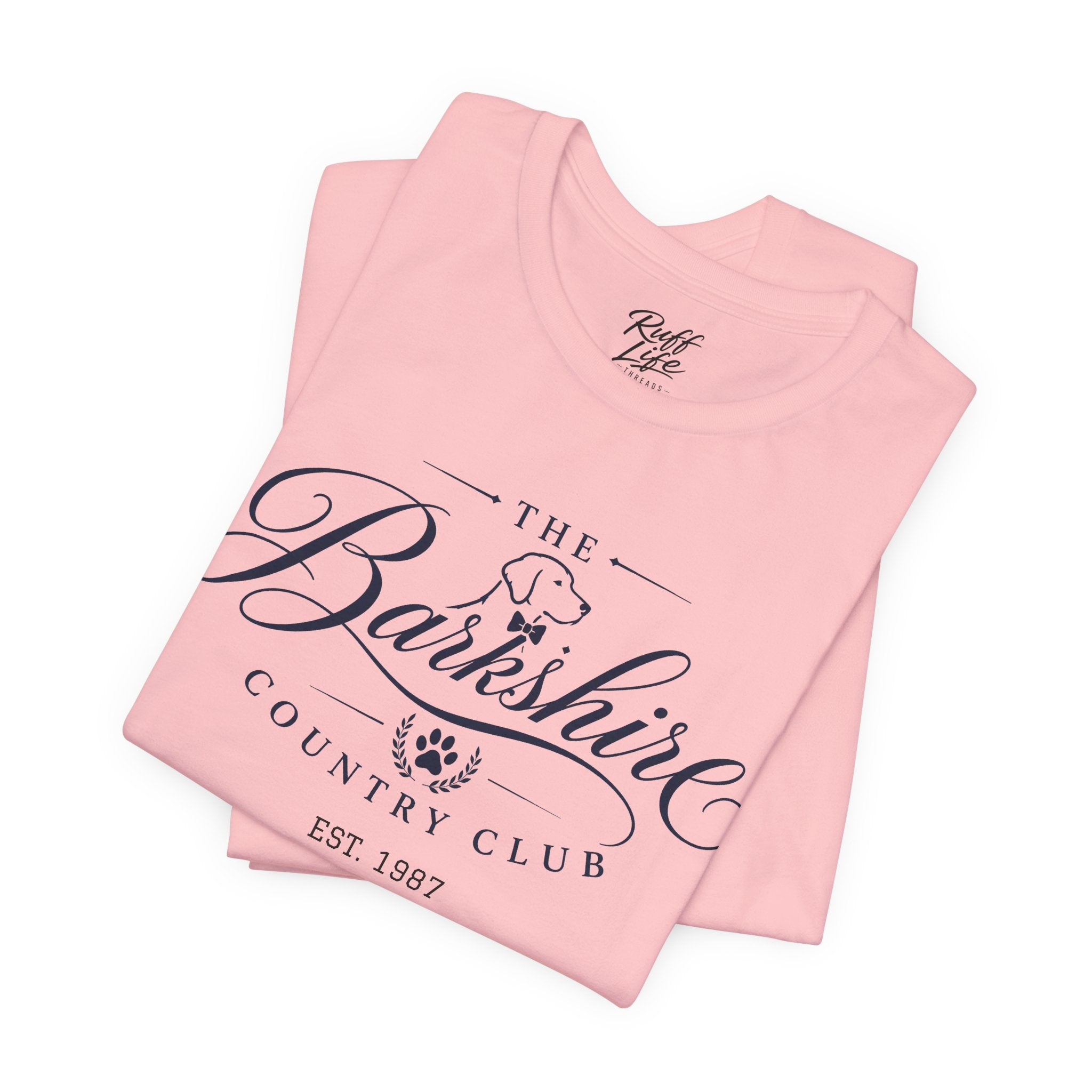 Barkshire Country Club Tee – "The Barkshire" The Original Dog Country Club T-Shirt