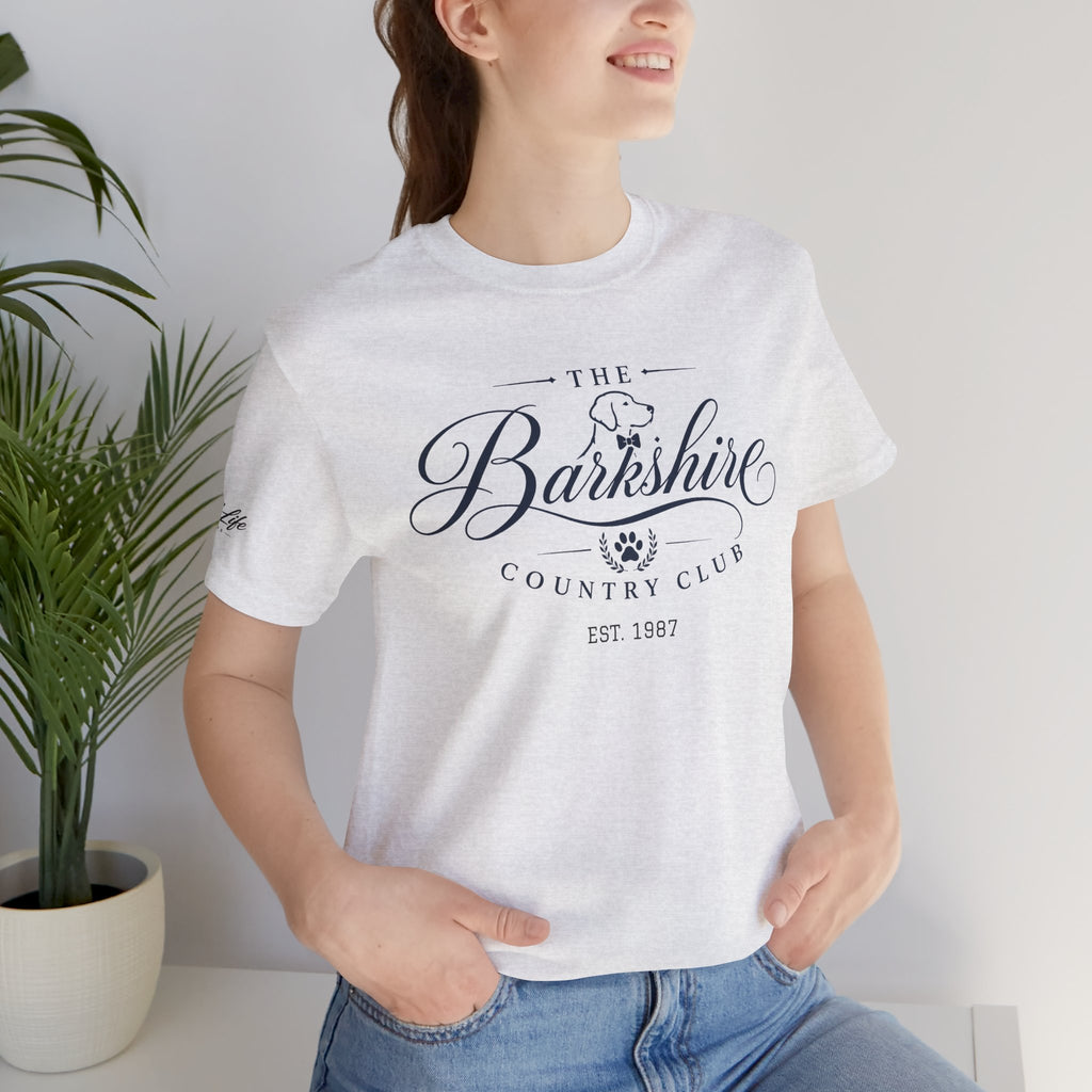 Barkshire Country Club Tee – "The Barkshire" The Original Dog Country Club T-Shirt
