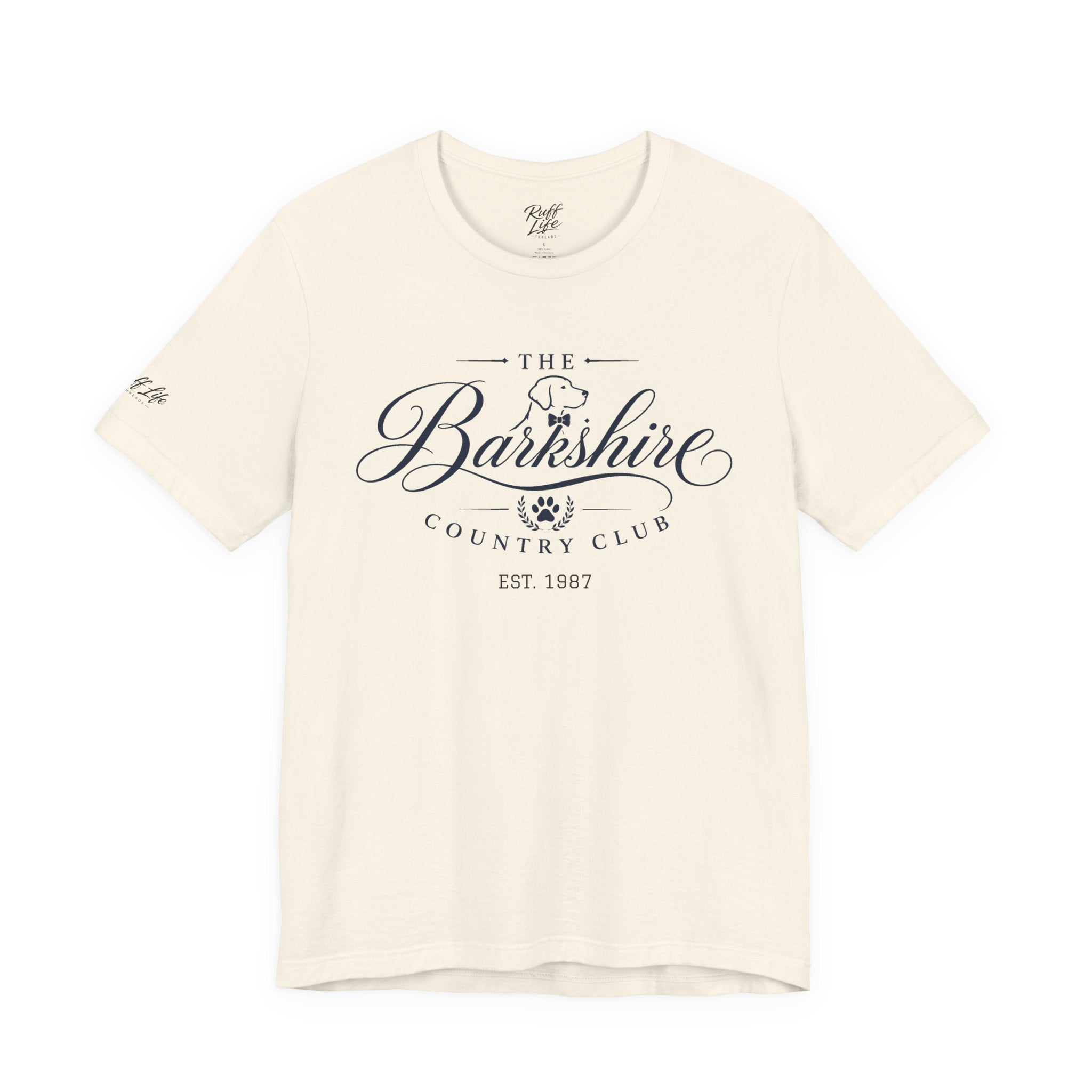 Barkshire Country Club Tee – "The Barkshire" The Original Dog Country Club T-Shirt