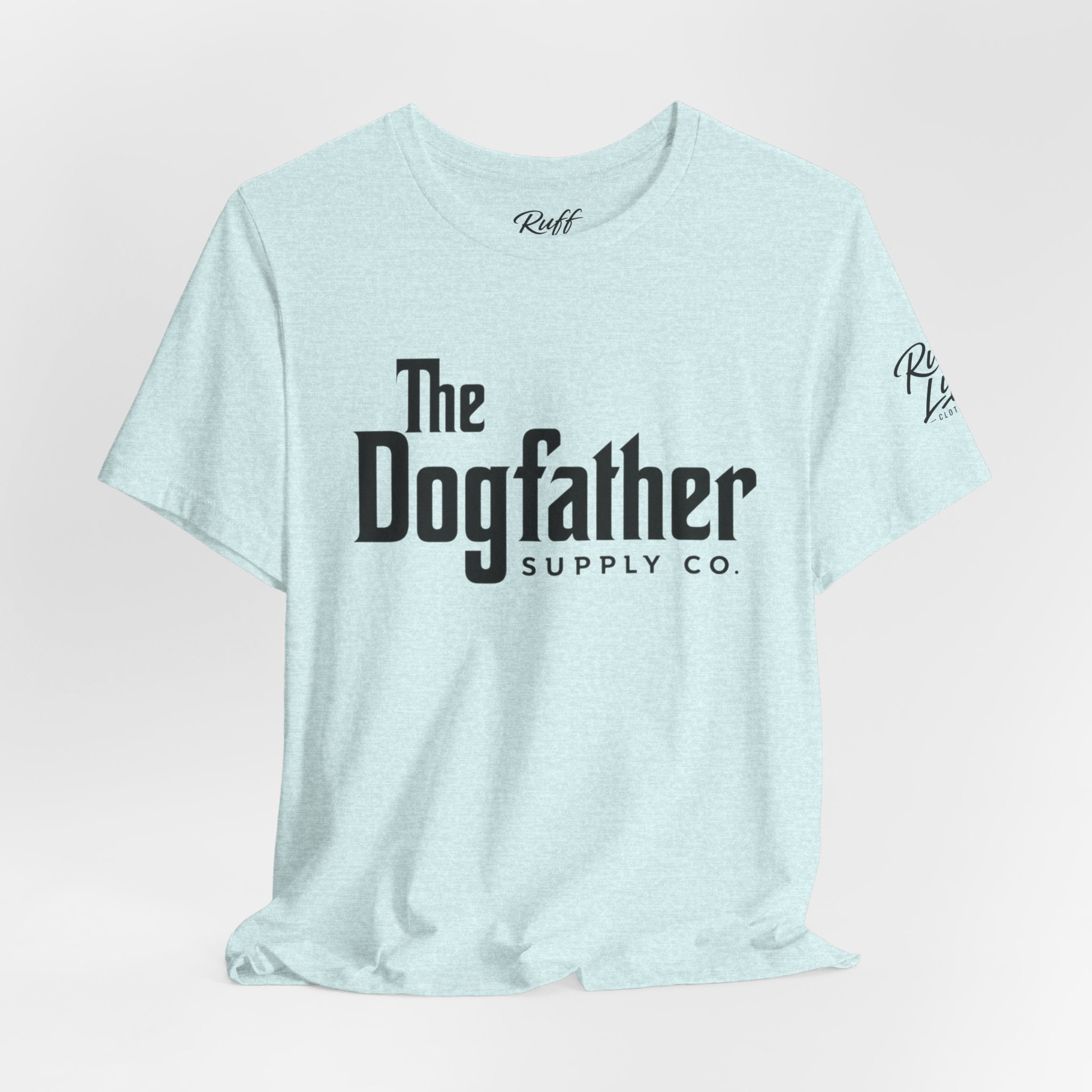Dogfather T‑Shirt — "Respect the Family, Respect the Food Bowl" Funny Dog Graphic Tee