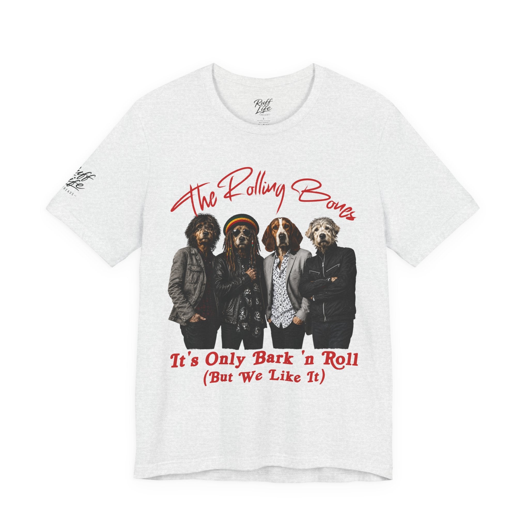 It's Only Bark 'n' Roll Dog Band T-Shirt