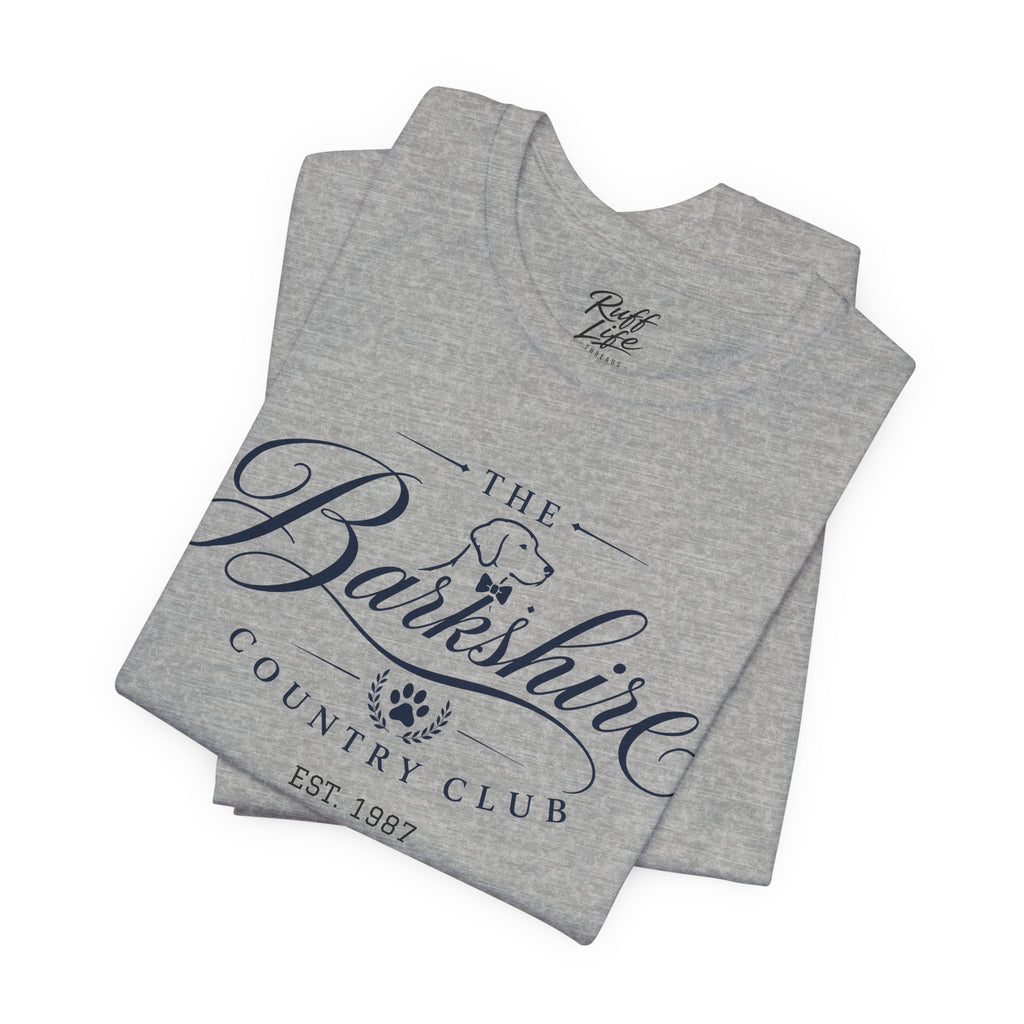 Barkshire Country Club Tee – "The Barkshire" The Original Dog Country Club T-Shirt