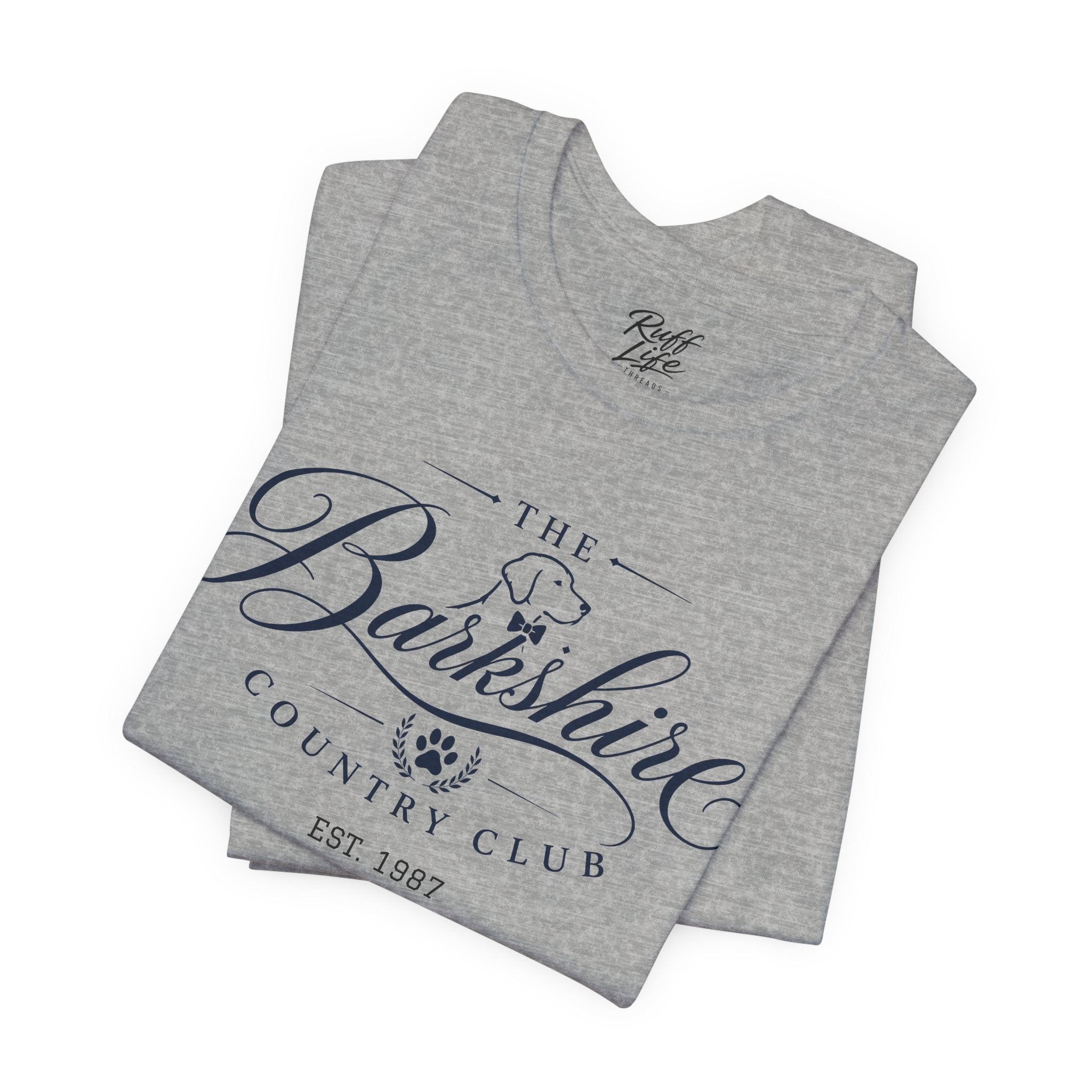 Barkshire Country Club Tee – "The Barkshire" The Original Dog Country Club T-Shirt