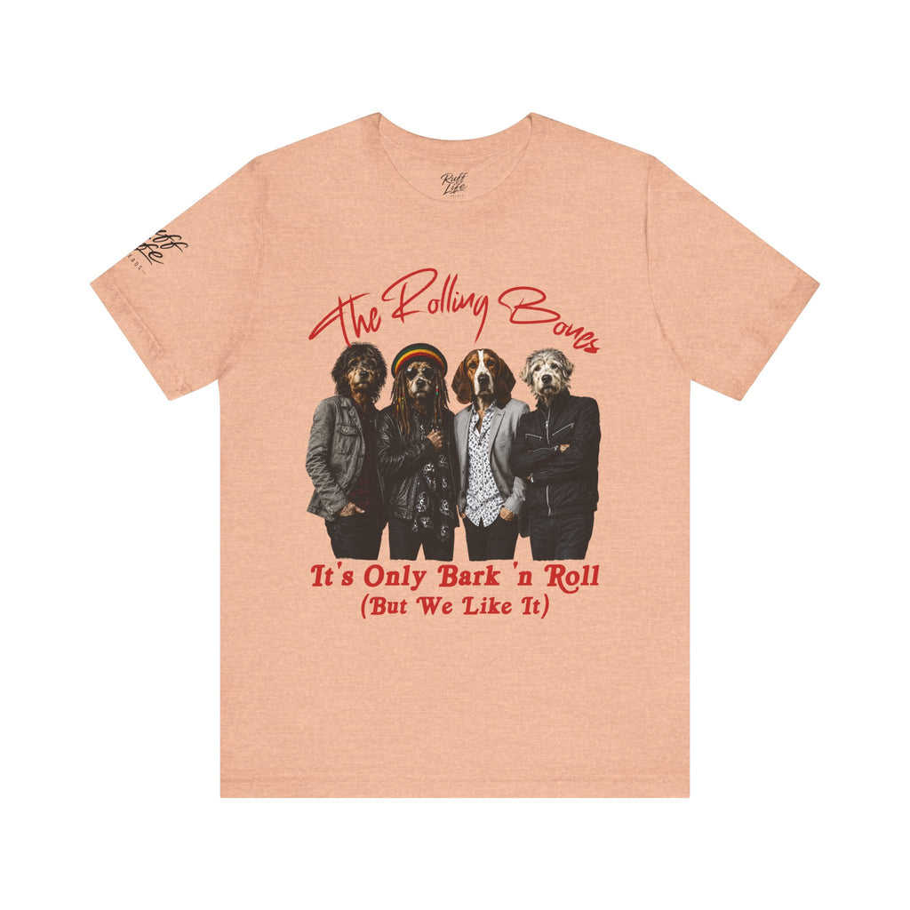 It's Only Bark 'n' Roll Dog Band T-Shirt