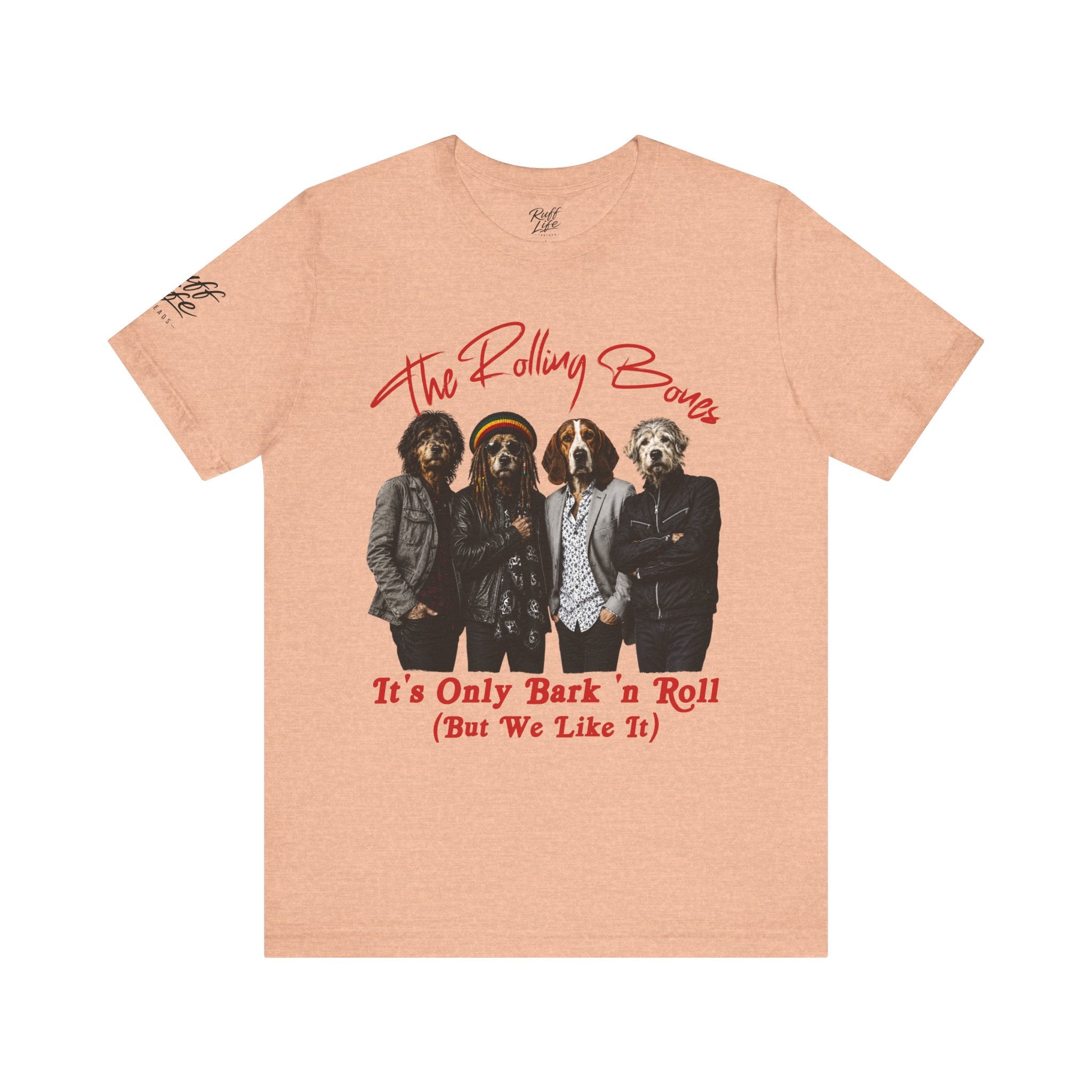 It's Only Bark 'n' Roll Dog Band T-Shirt