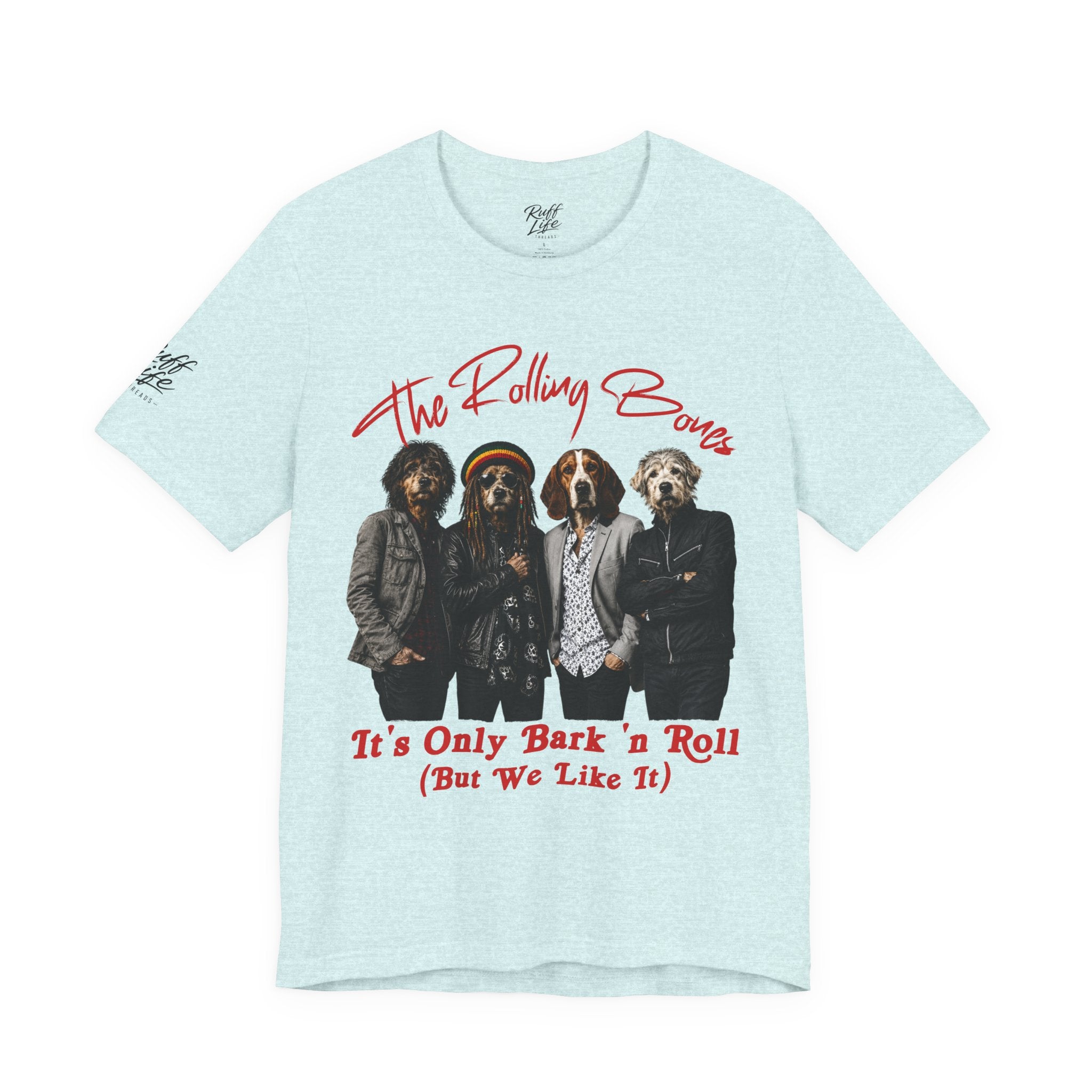 It's Only Bark 'n' Roll Dog Band T-Shirt