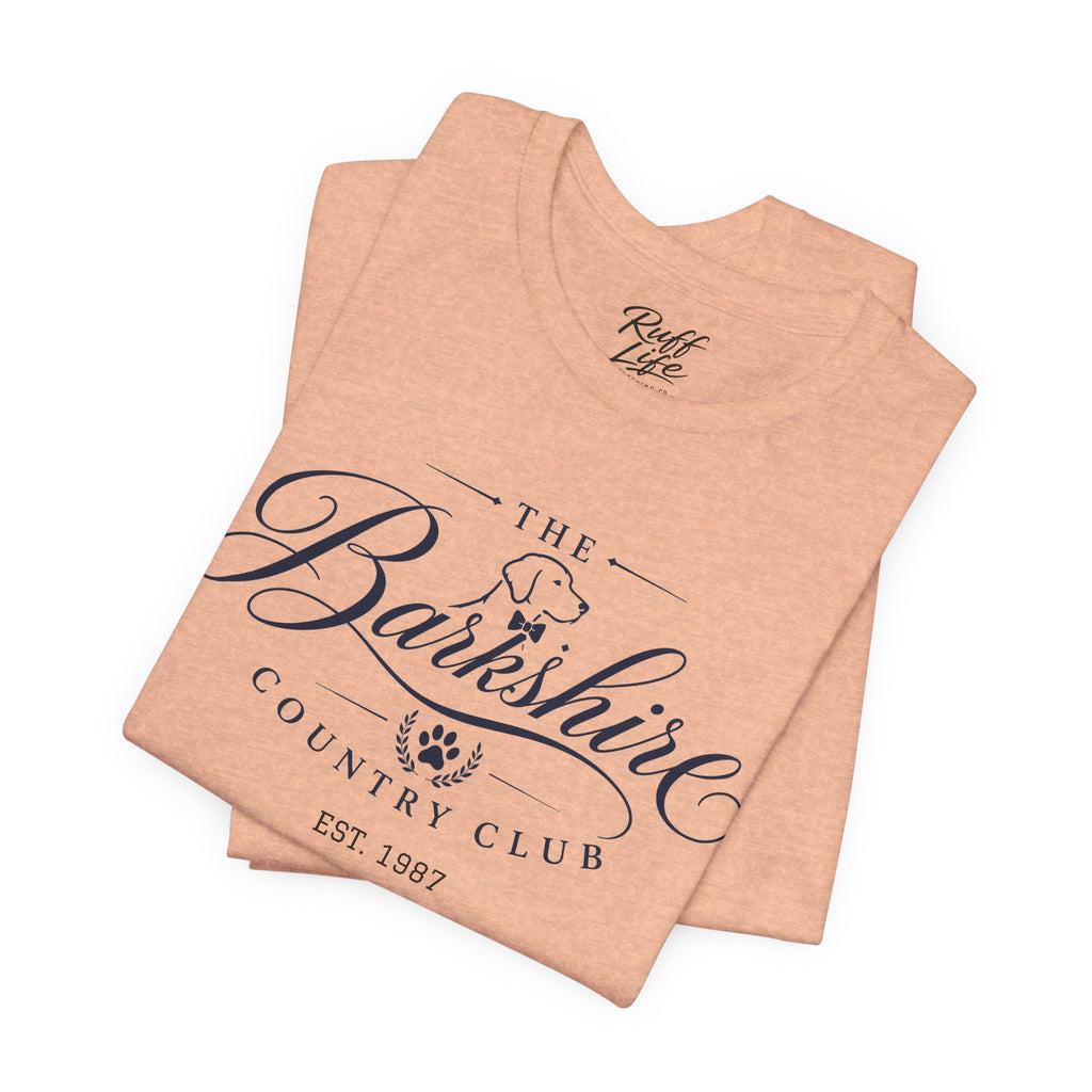 Champagne Problems Dog Tee — "It's a Ruff Life" Novelty Graphic T-Shirt