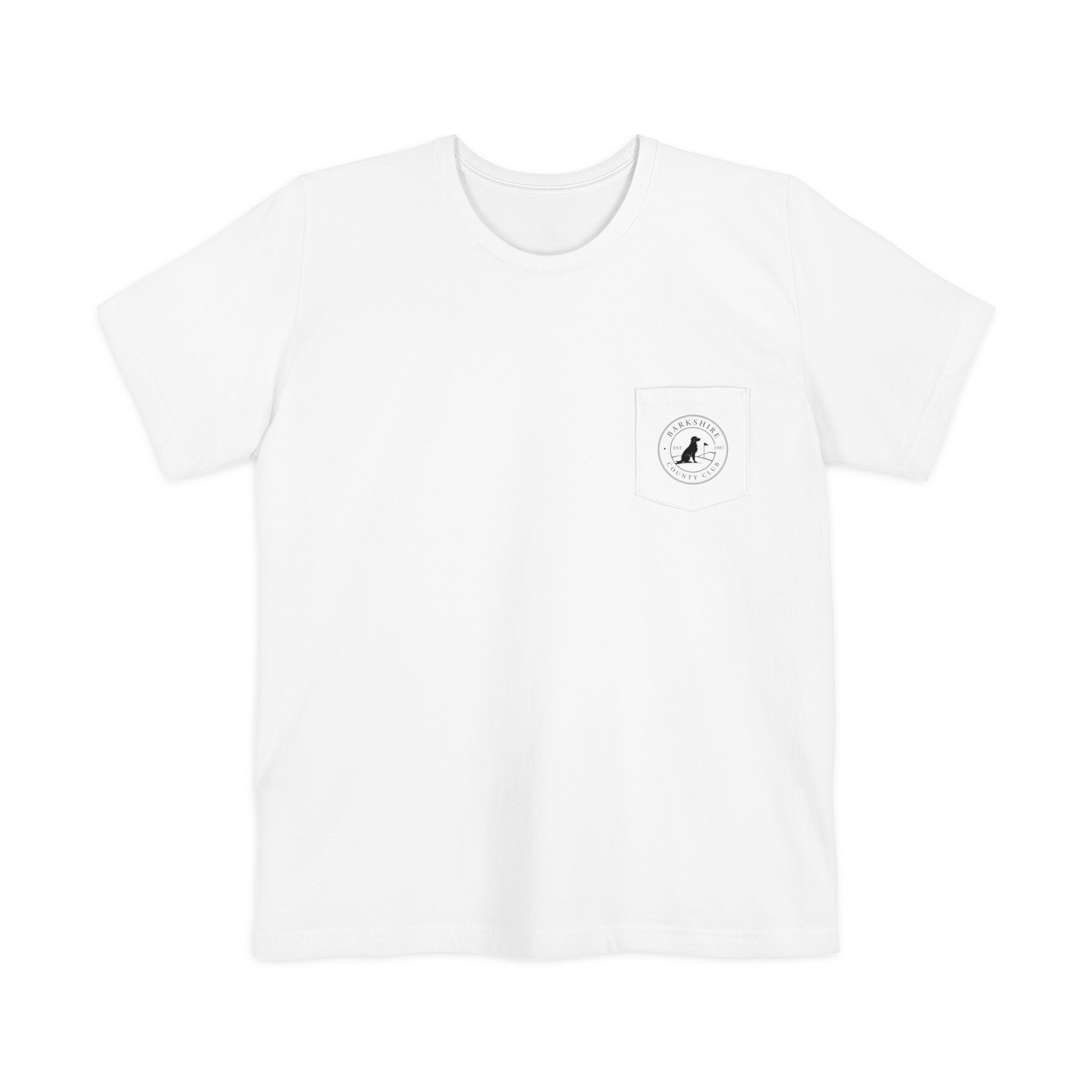 Barkshire Country Club "Life's Ruff" Golf Dog Pocket T-Shirt