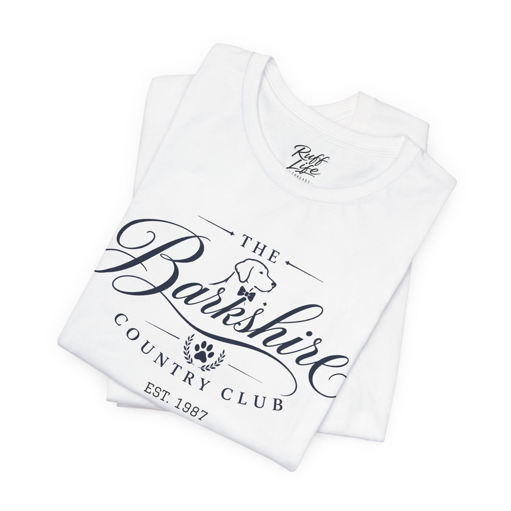 Barkshire Country Club Tee – "The Barkshire" The Original Dog Country Club T-Shirt