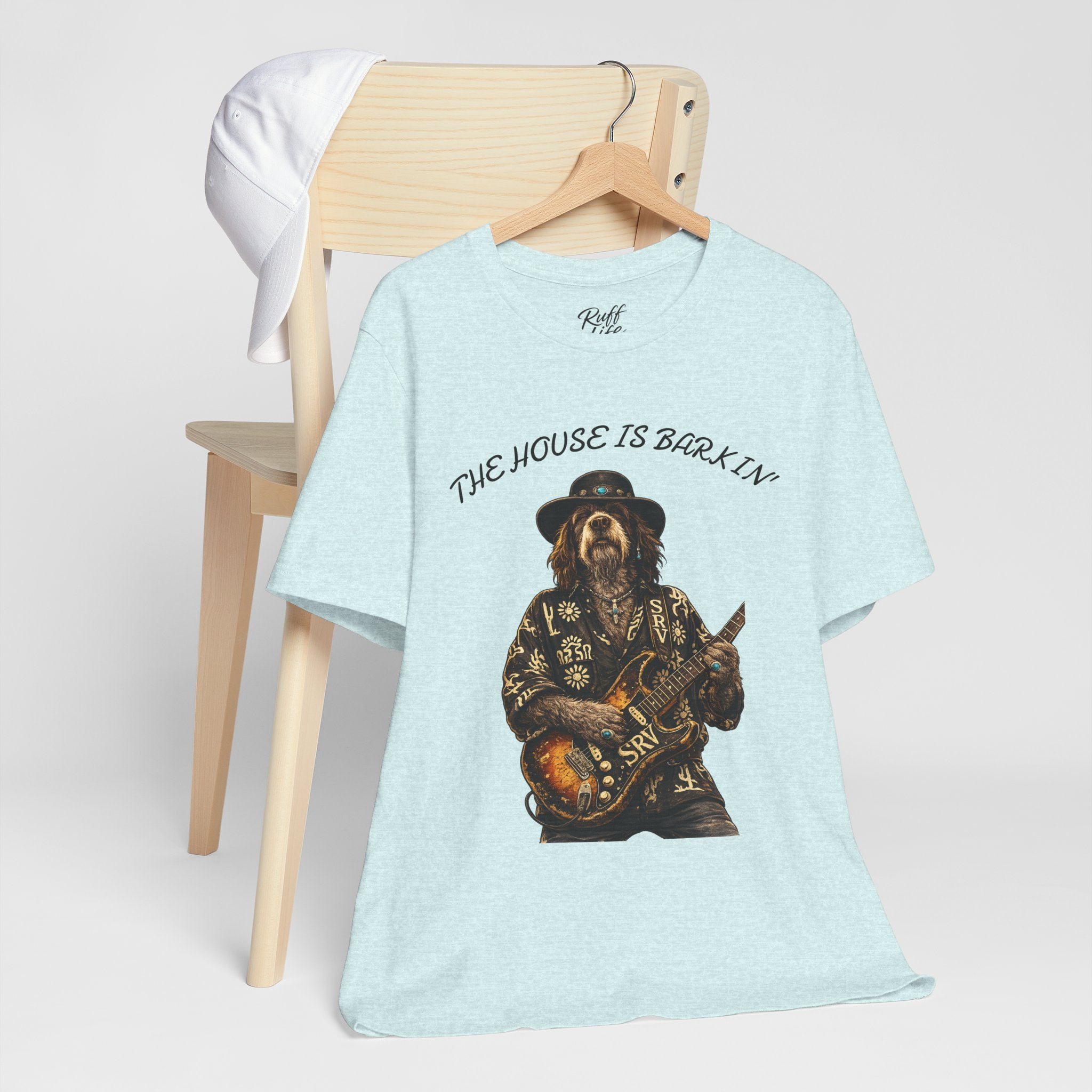 Howlin' Since '83 Vintage Dog Guitar Band Tee — SRV Inspired Rock T-Shirt