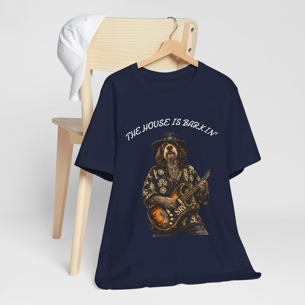 Howlin' Since '83 Vintage Dog Guitar Band Tee — SRV Inspired Rock T-Shirt