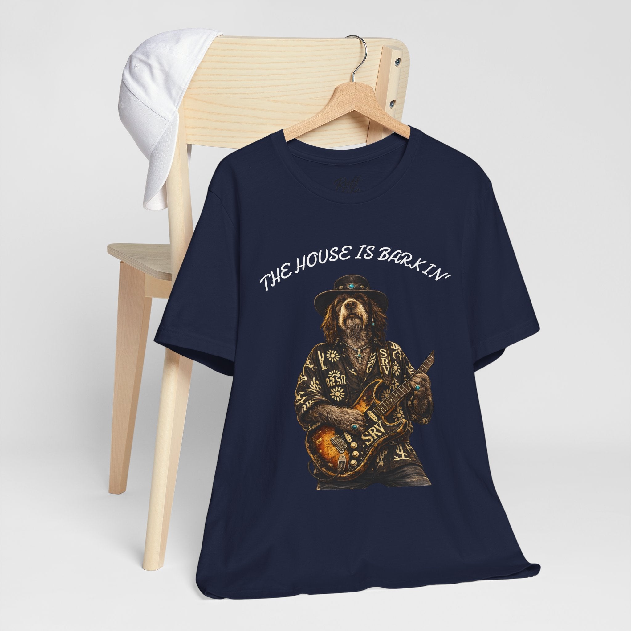 Howlin' Since '83 Vintage Dog Guitar Band Tee — SRV Inspired Rock T-Shirt
