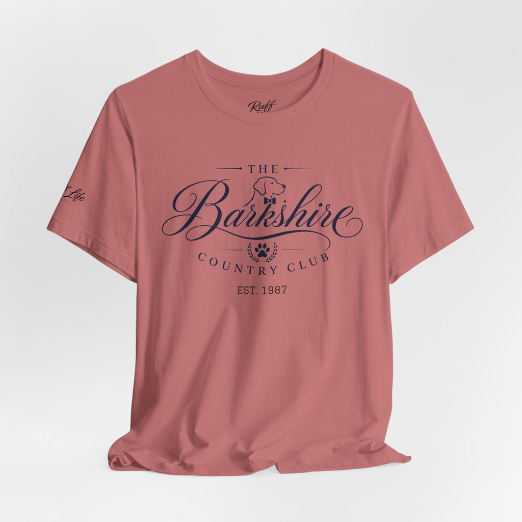 Barkshire Country Club Tee – "The Barkshire" The Original Dog Country Club T-Shirt