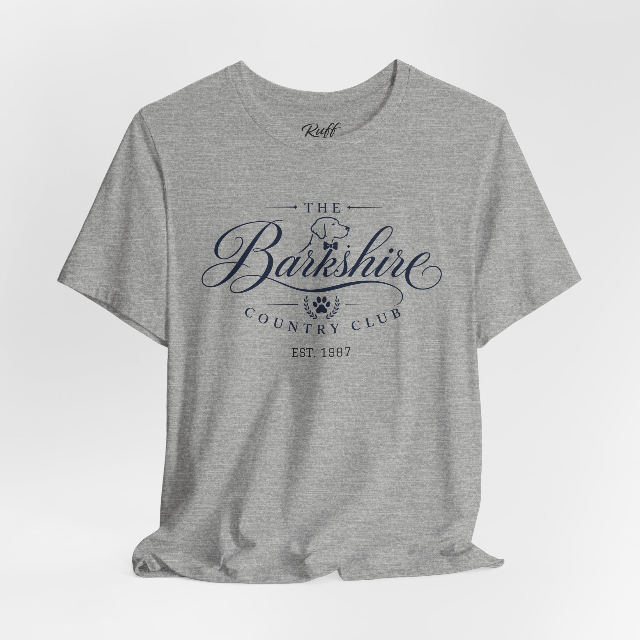 Champagne Problems Dog Tee — "It's a Ruff Life" Novelty Graphic T-Shirt