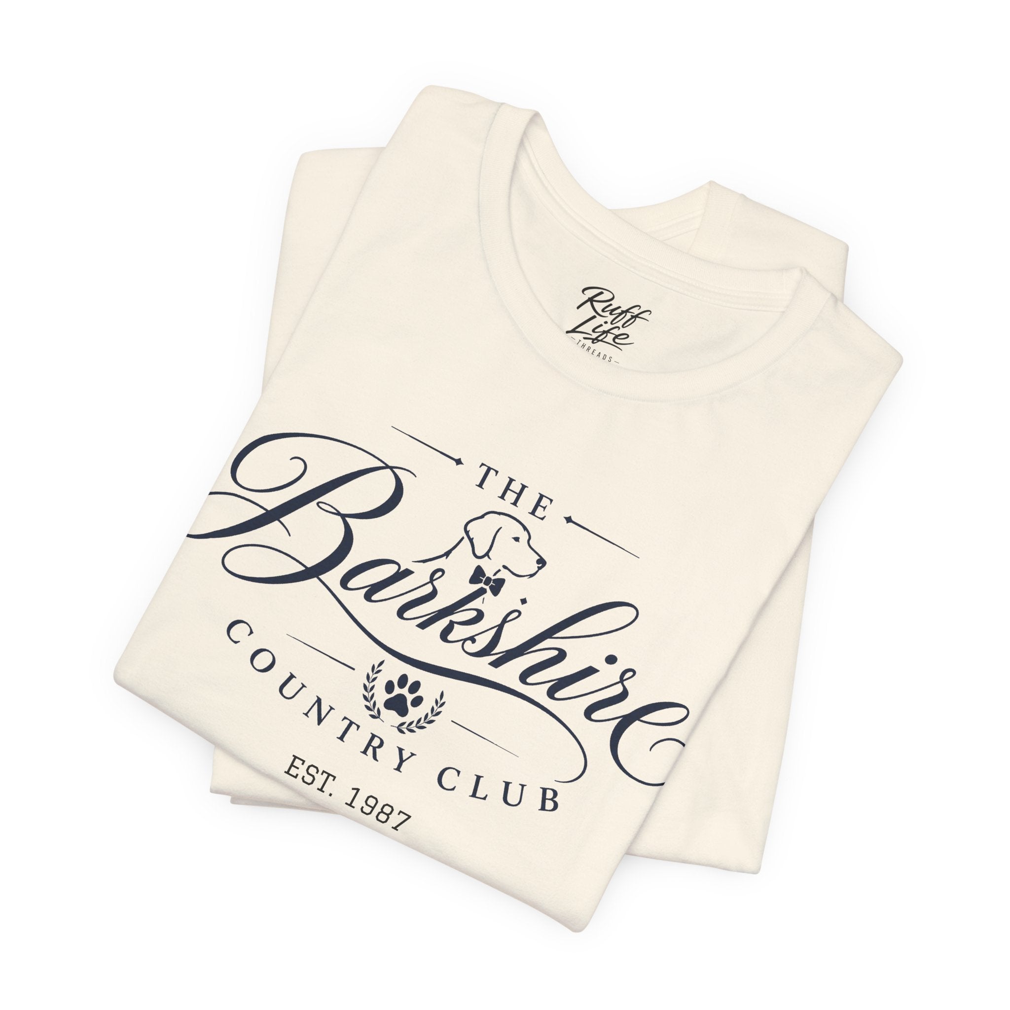 Barkshire Country Club Tee – "The Barkshire" The Original Dog Country Club T-Shirt