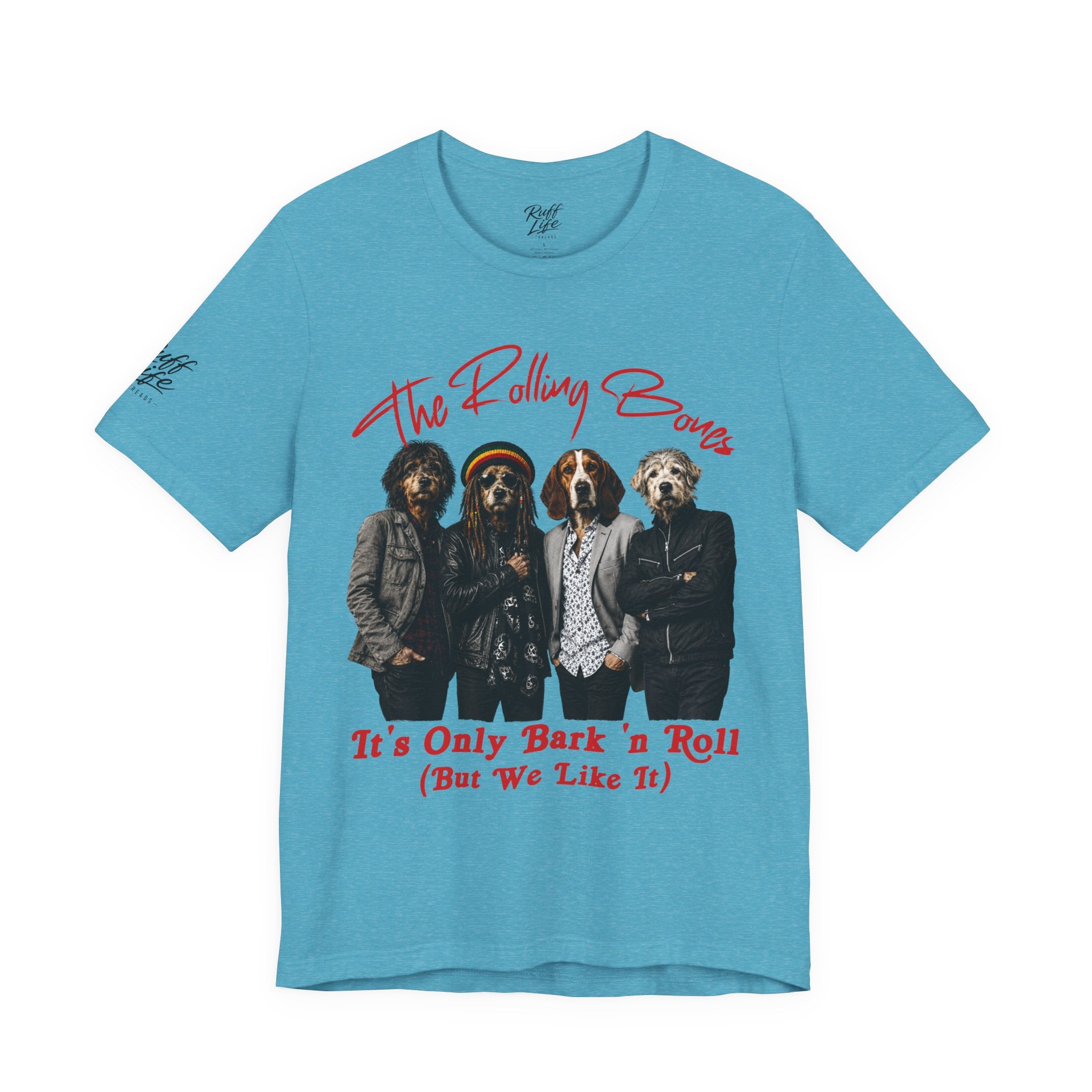 It's Only Bark 'n' Roll Dog Band T-Shirt