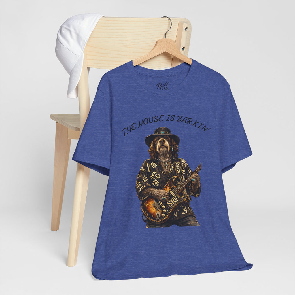 Howlin' Since '83 Vintage Dog Guitar Band Tee — SRV Inspired Rock T-Shirt