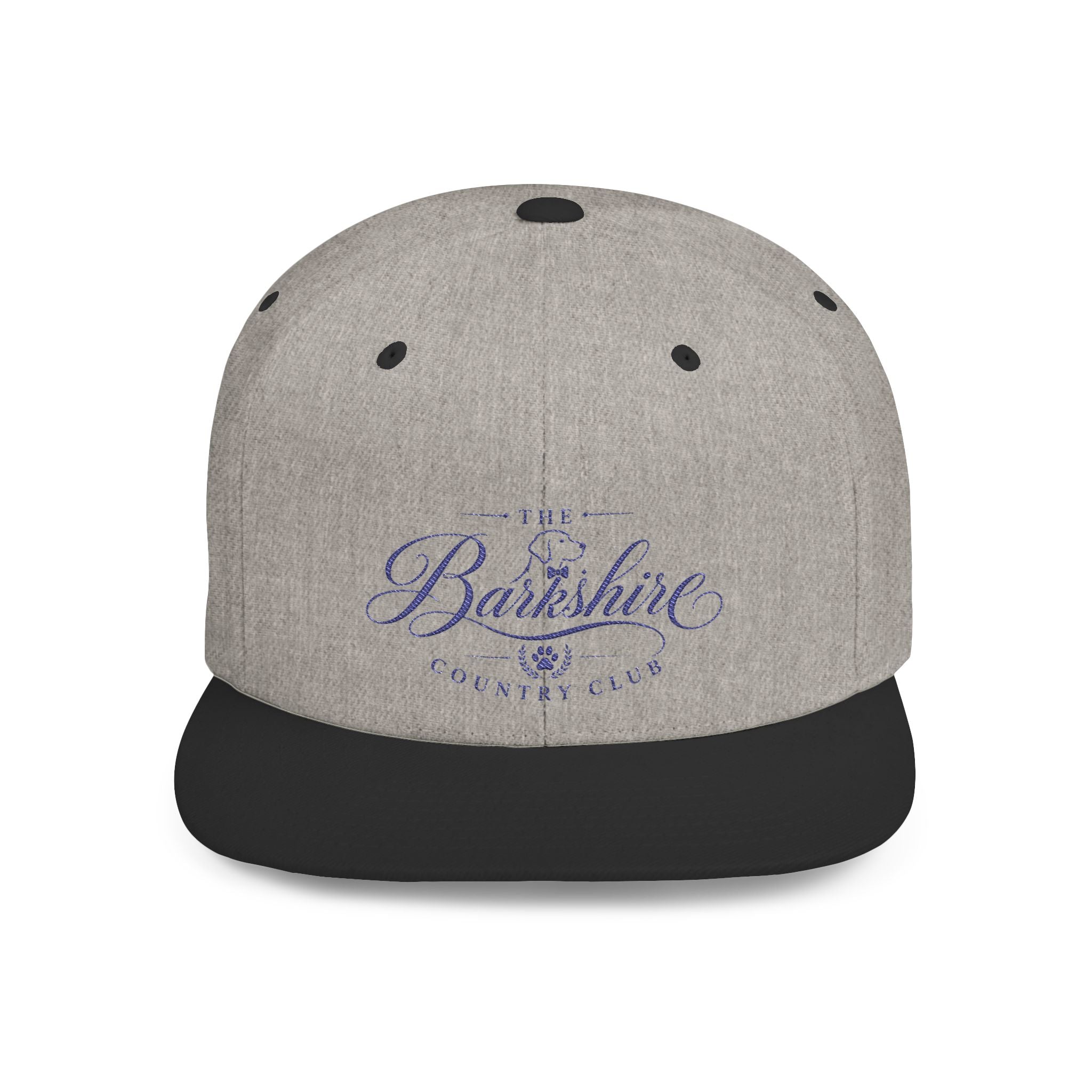 Barkshire Country Club Snapback — Ruff Life Clothing Funny Flat Bill Hat