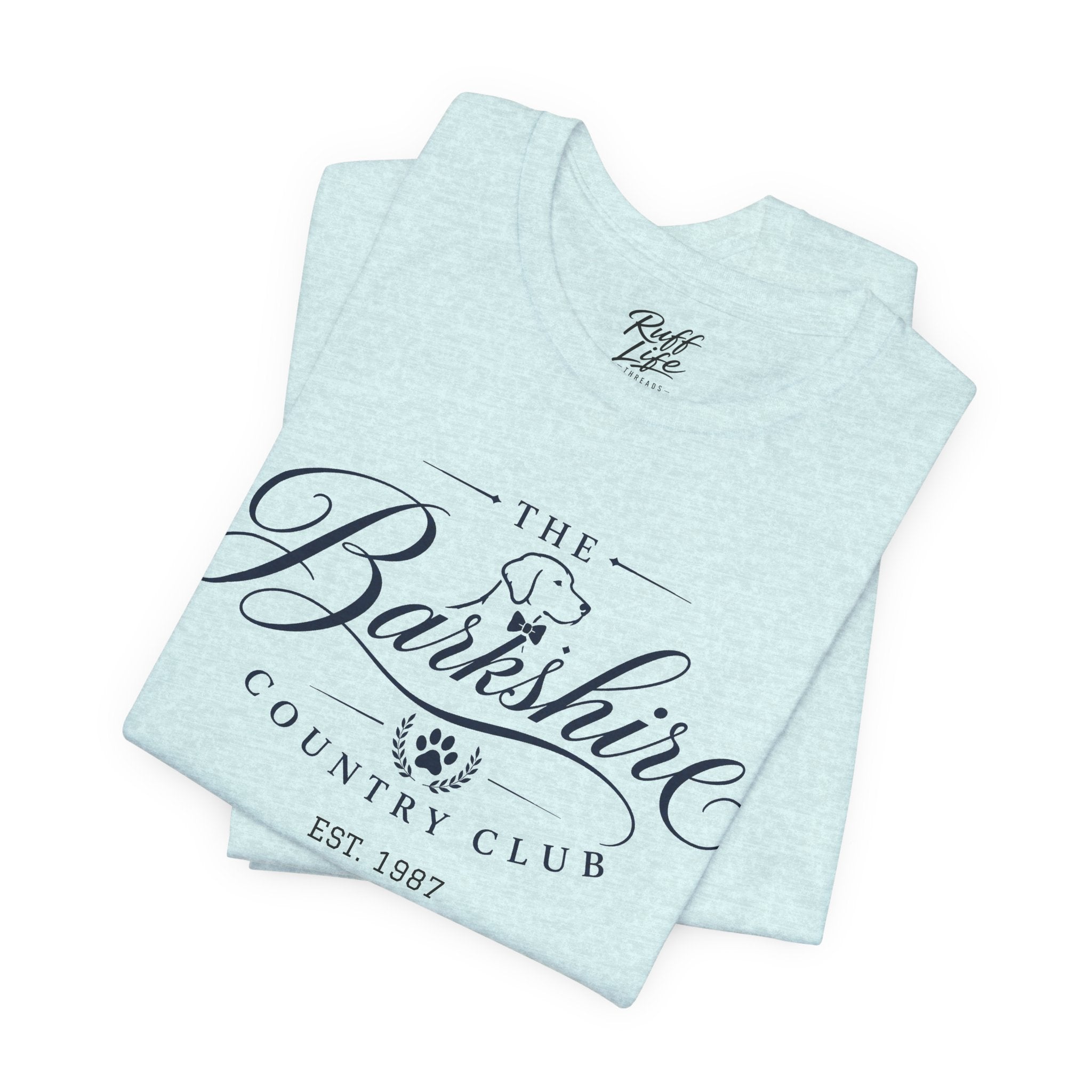 Barkshire Country Club Tee – "The Barkshire" The Original Dog Country Club T-Shirt