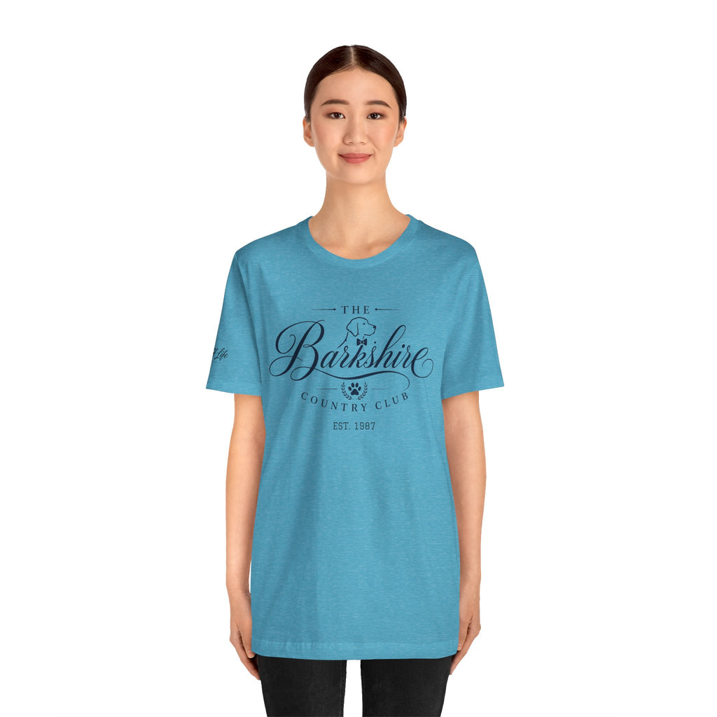 Barkshire Country Club Tee – "The Barkshire" The Original Dog Country Club T-Shirt
