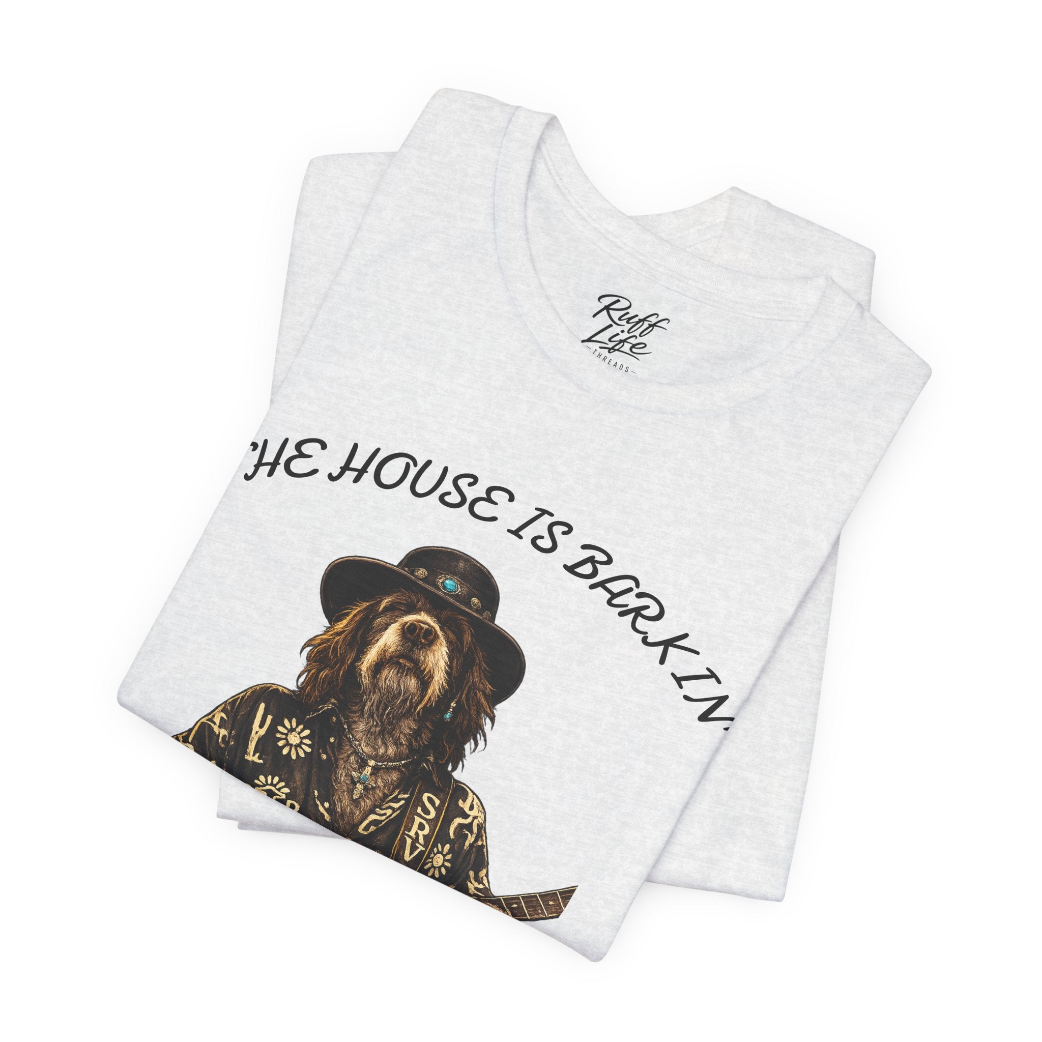 Howlin' Since '83 Vintage Dog Guitar Band Tee — SRV Inspired Rock T-Shirt