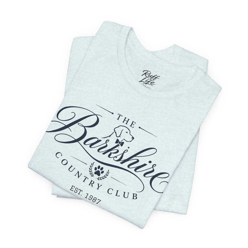 Barkshire Country Club Tee – "The Barkshire" The Original Dog Country Club T-Shirt