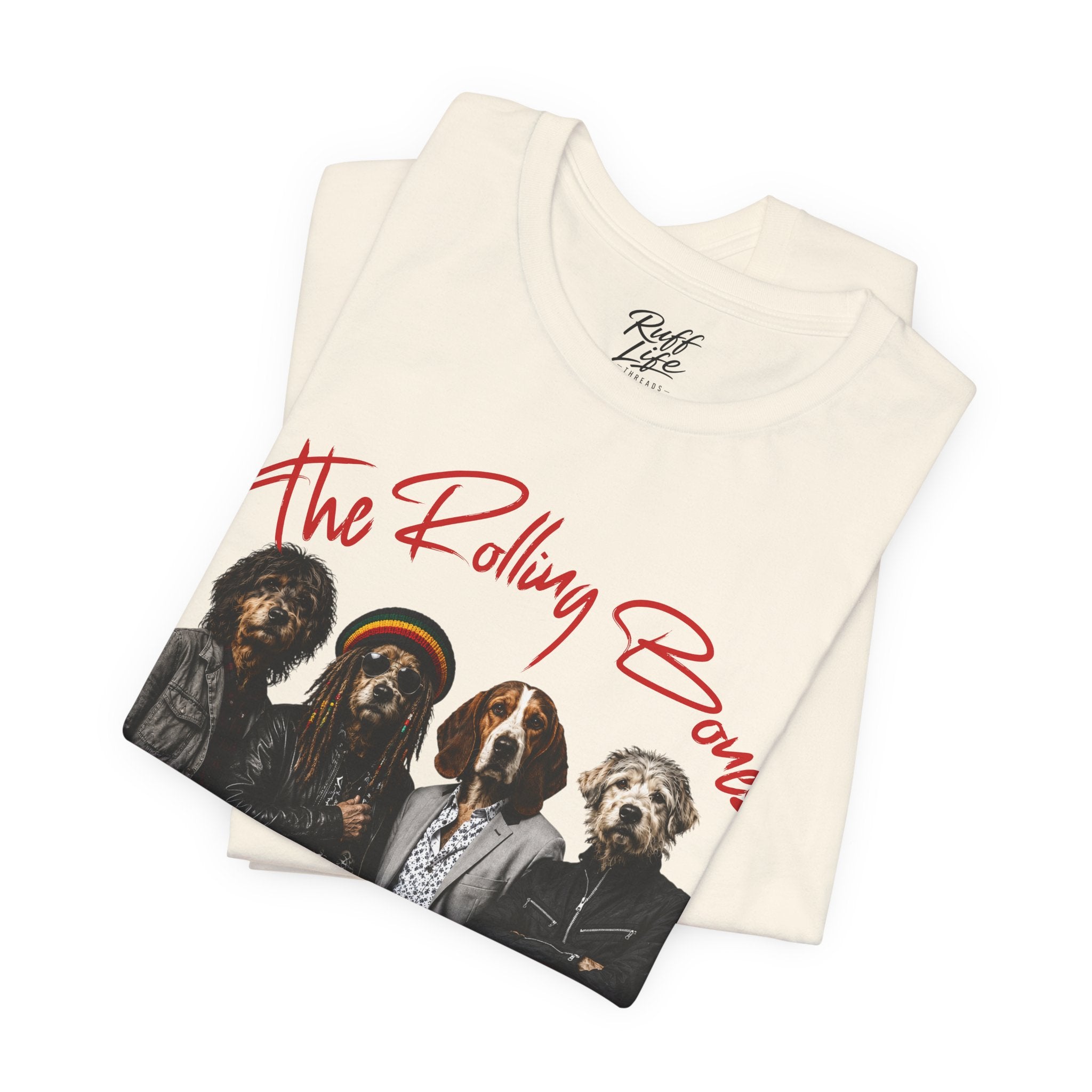 It's Only Bark 'n' Roll Dog Band T-Shirt