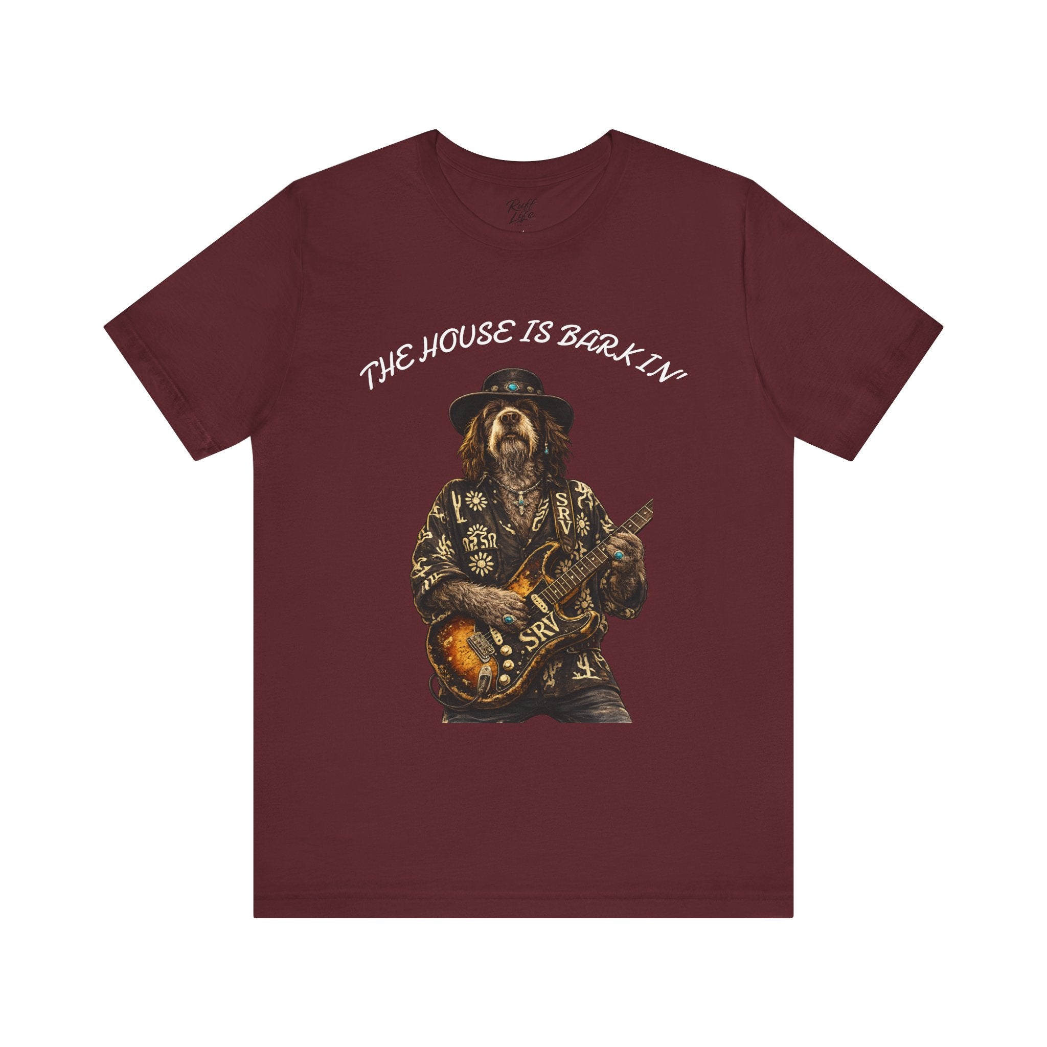 Howlin' Since '83 Vintage Dog Guitar Band Tee — SRV Inspired Rock T-Shirt