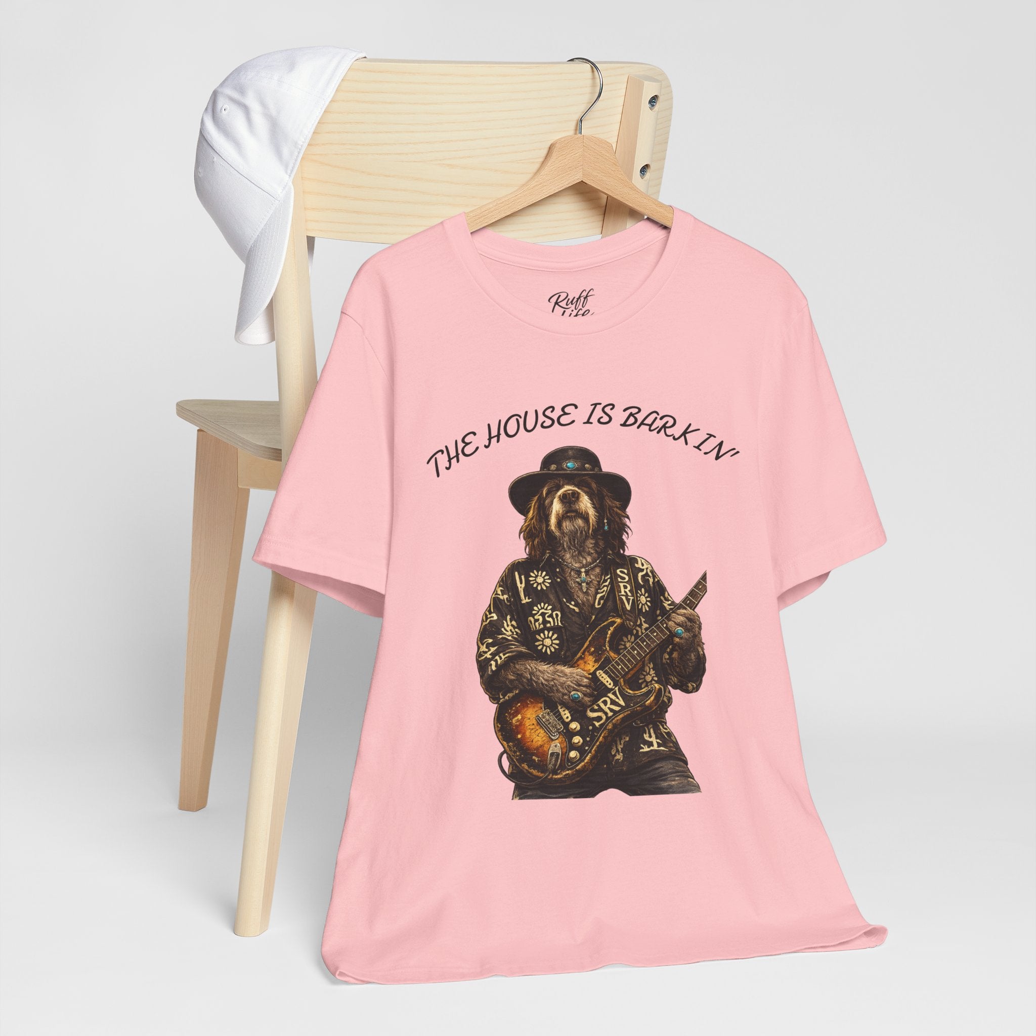 Howlin' Since '83 Vintage Dog Guitar Band Tee — SRV Inspired Rock T-Shirt