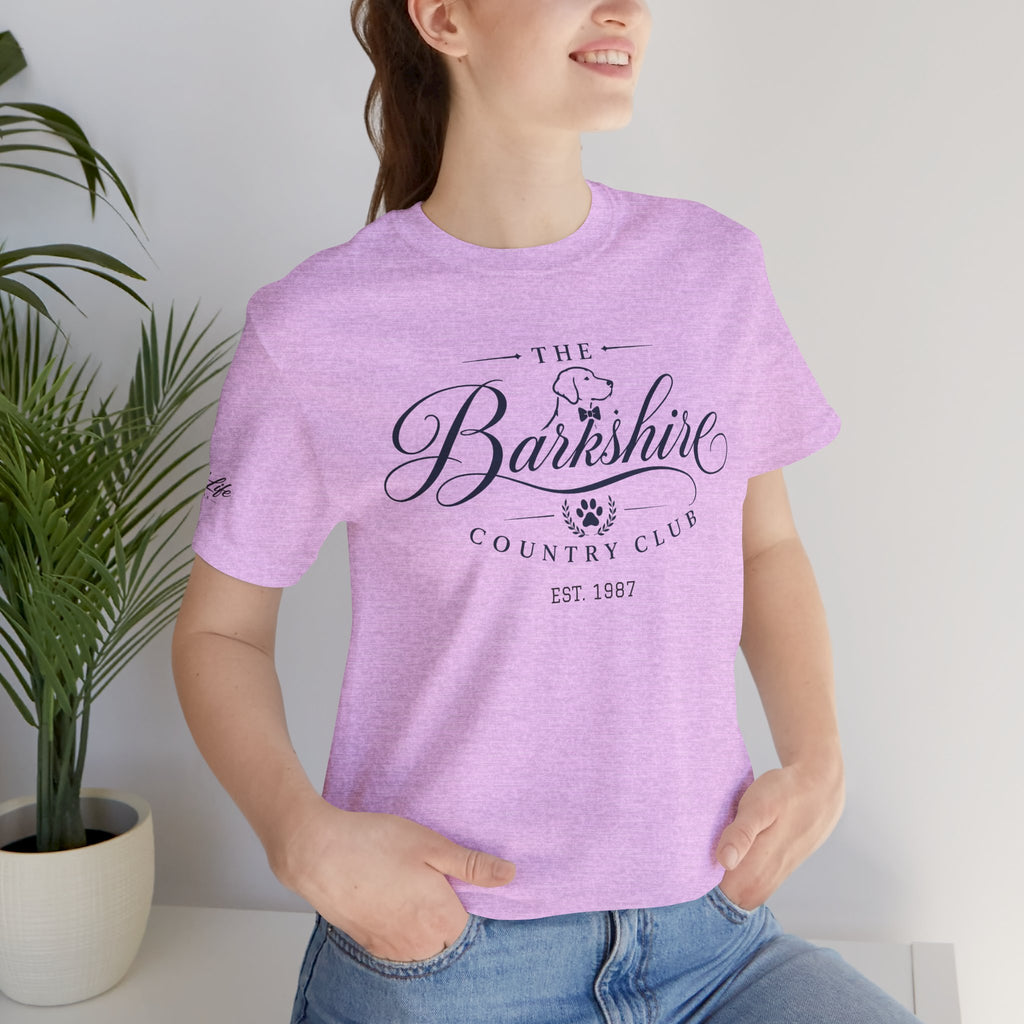 Barkshire Country Club Tee – "The Barkshire" The Original Dog Country Club T-Shirt
