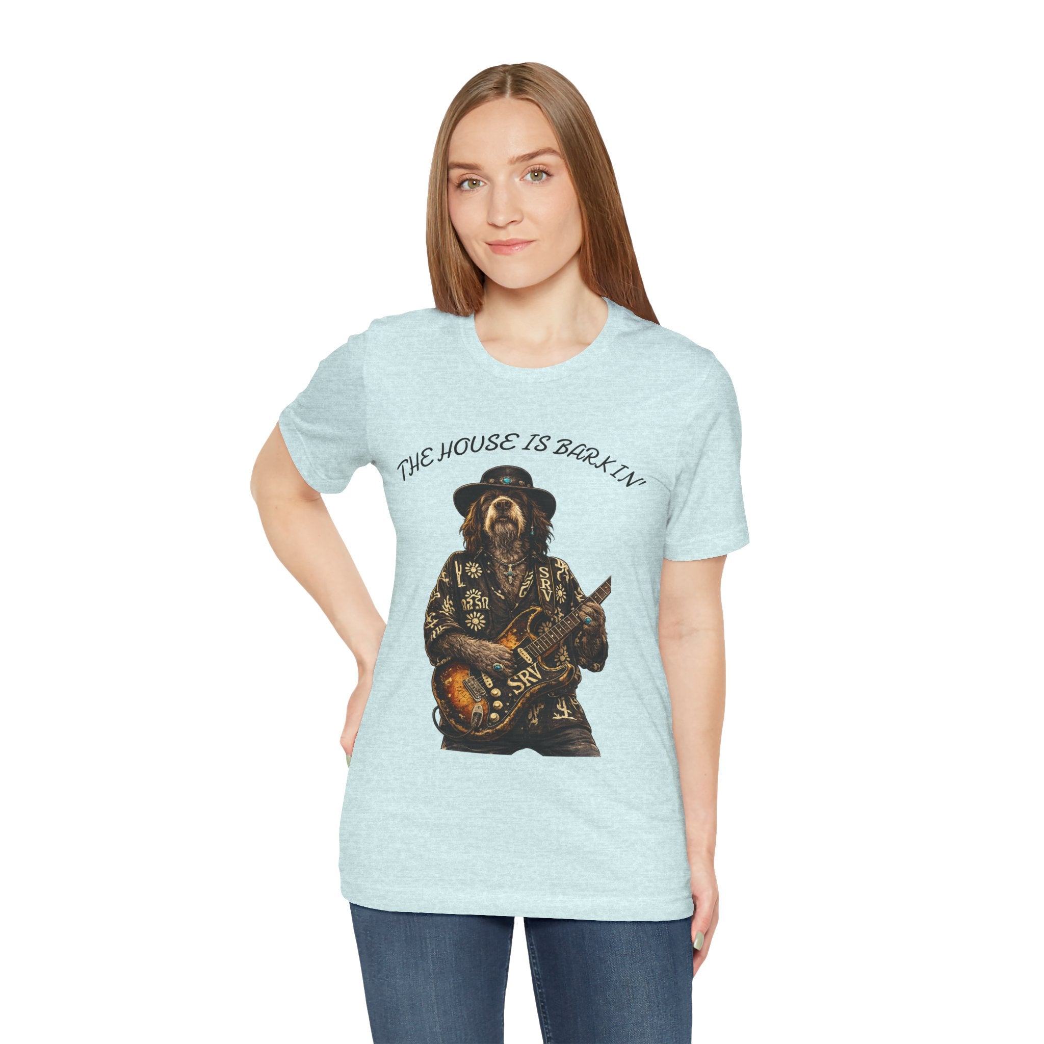 Howlin' Since '83 Vintage Dog Guitar Band Tee — SRV Inspired Rock T-Shirt
