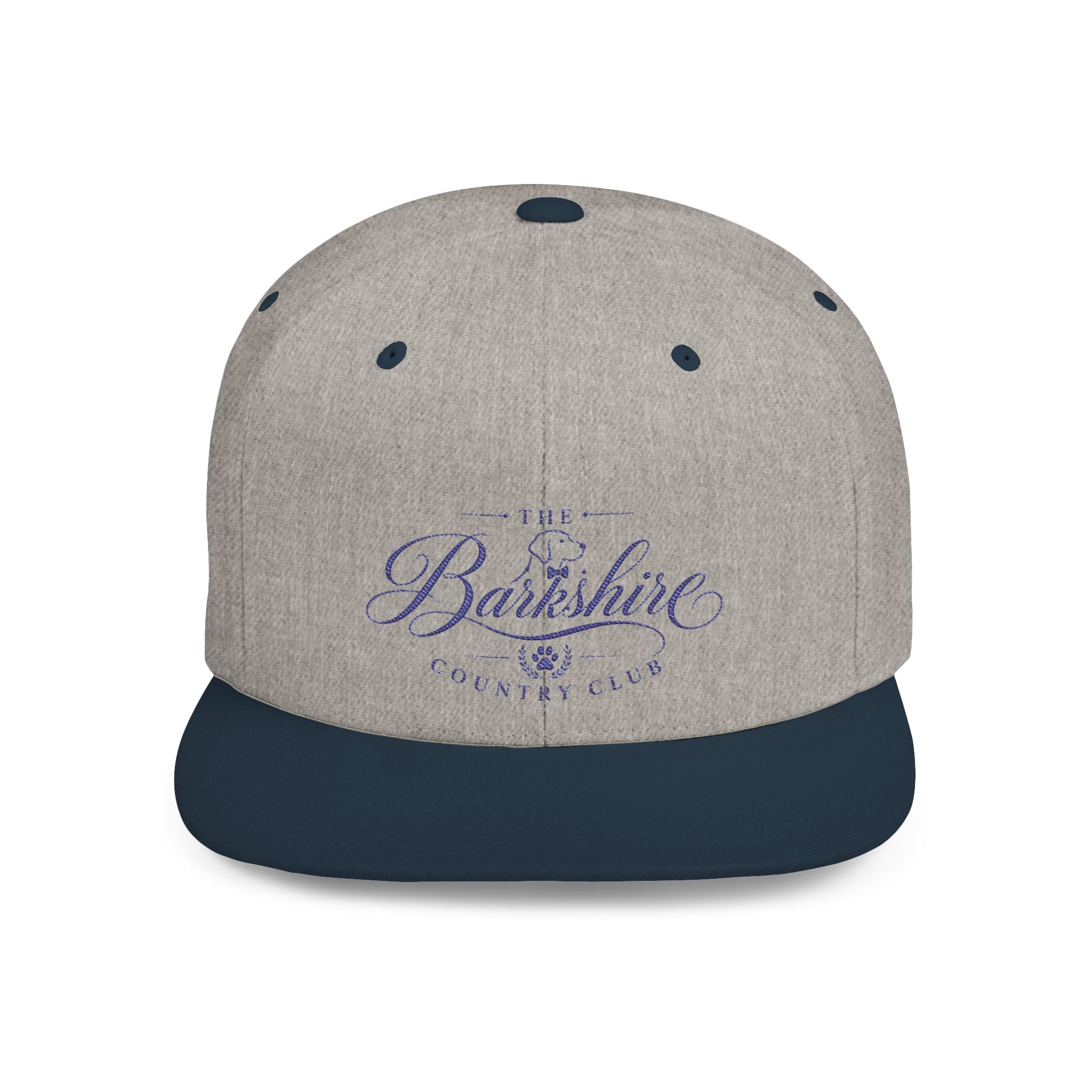 Barkshire Country Club Snapback — Ruff Life Clothing Funny Flat Bill Hat
