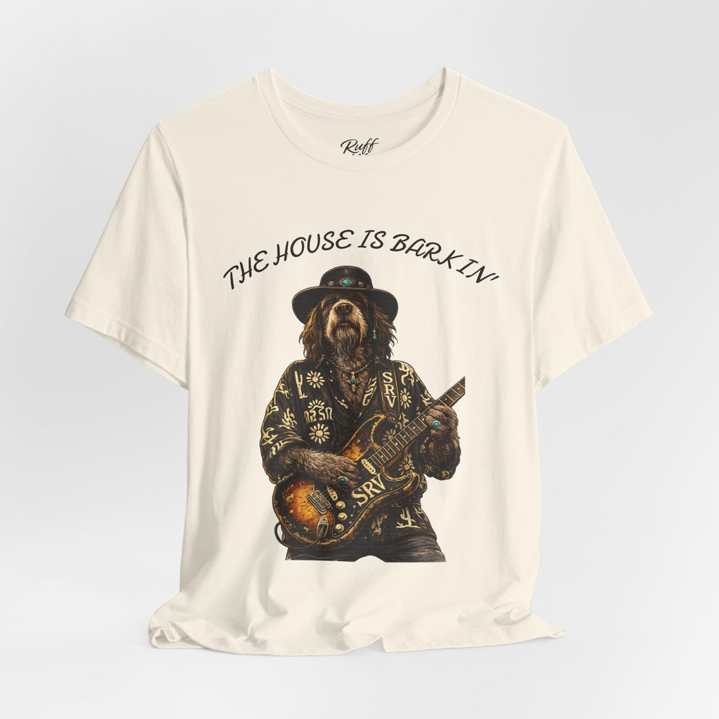 Howlin' Since '83 Vintage Dog Guitar Band Tee — SRV Inspired Rock T-Shirt