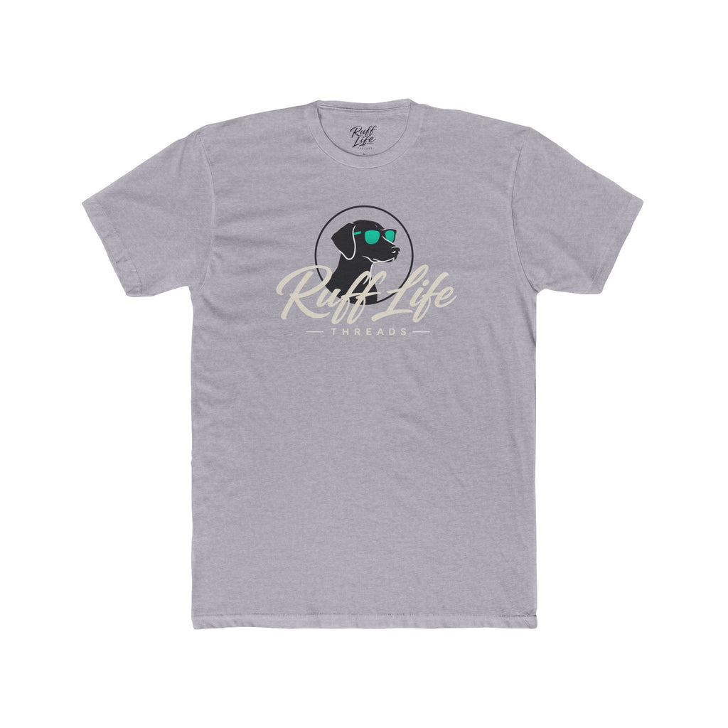 Ruff Life Tee — Retro Dog Graphic Cotton T‑Shirt