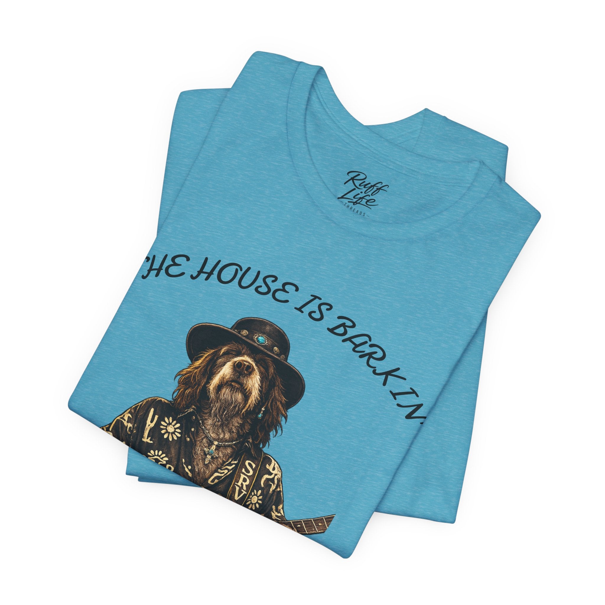 Howlin' Since '83 Vintage Dog Guitar Band Tee — SRV Inspired Rock T-Shirt