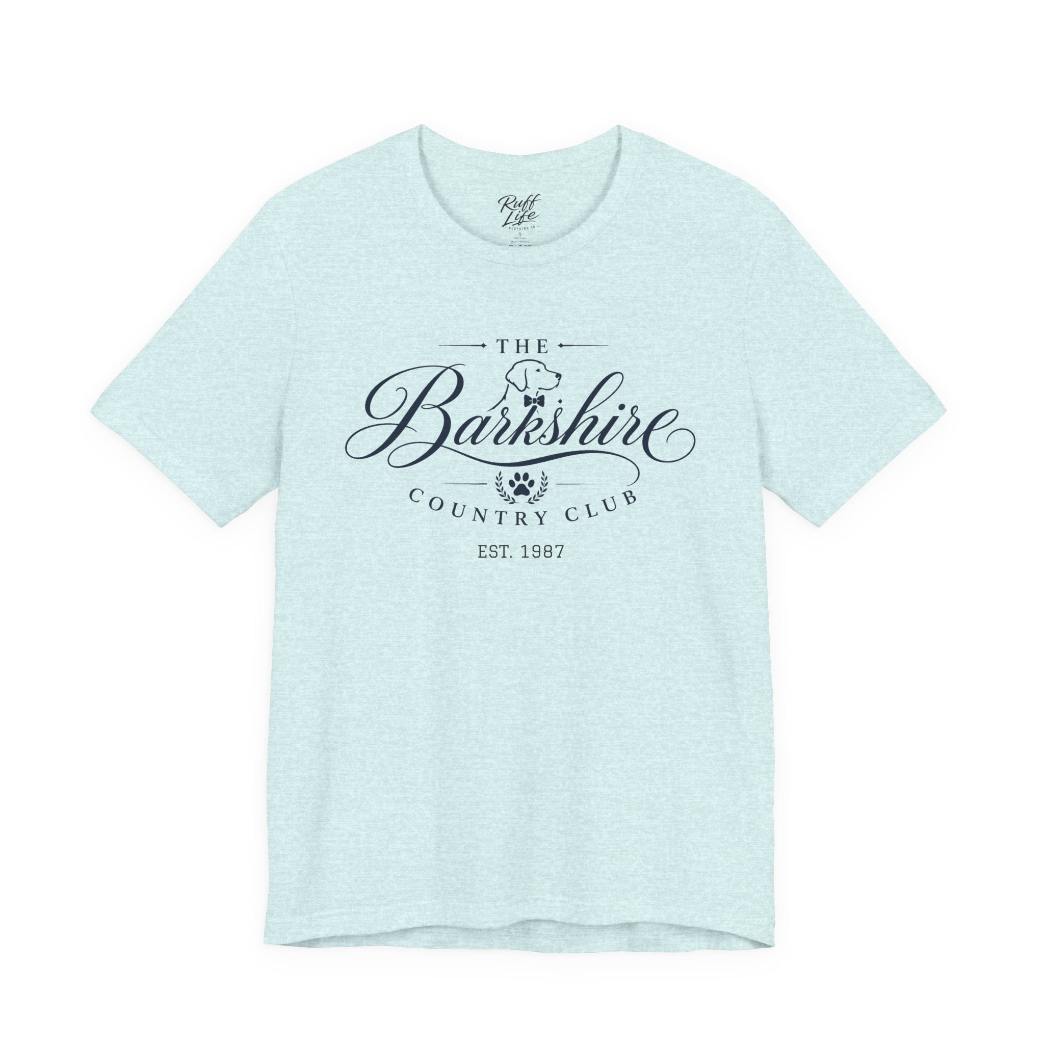 Champagne Problems Dog Tee — "It's a Ruff Life" Novelty Graphic T-Shirt