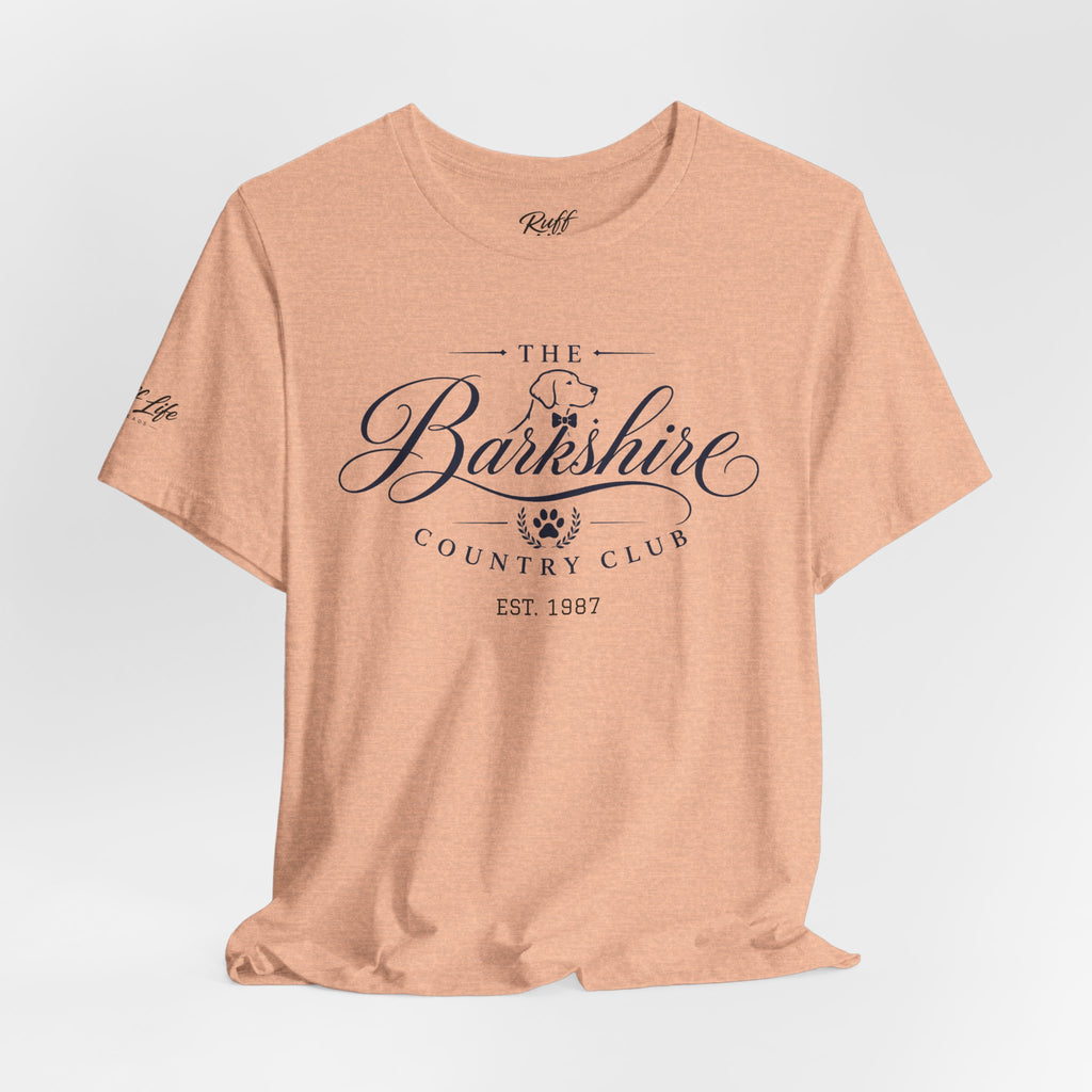 Barkshire Country Club Tee – "The Barkshire" The Original Dog Country Club T-Shirt