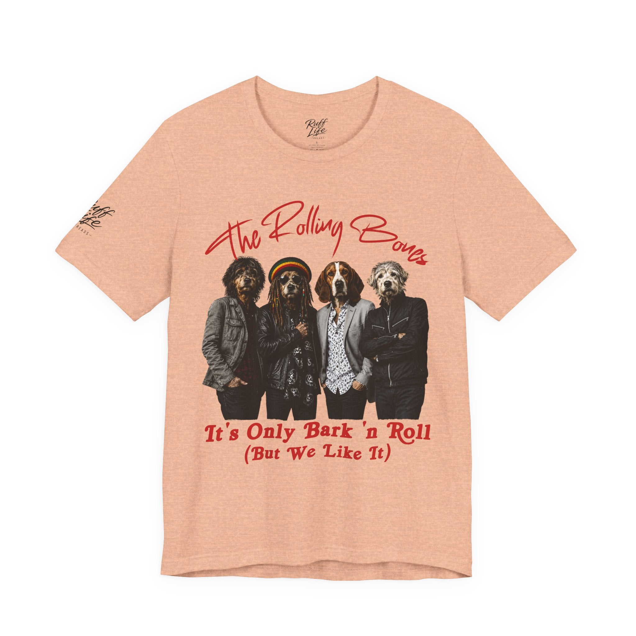 It's Only Bark 'n' Roll Dog Band T-Shirt