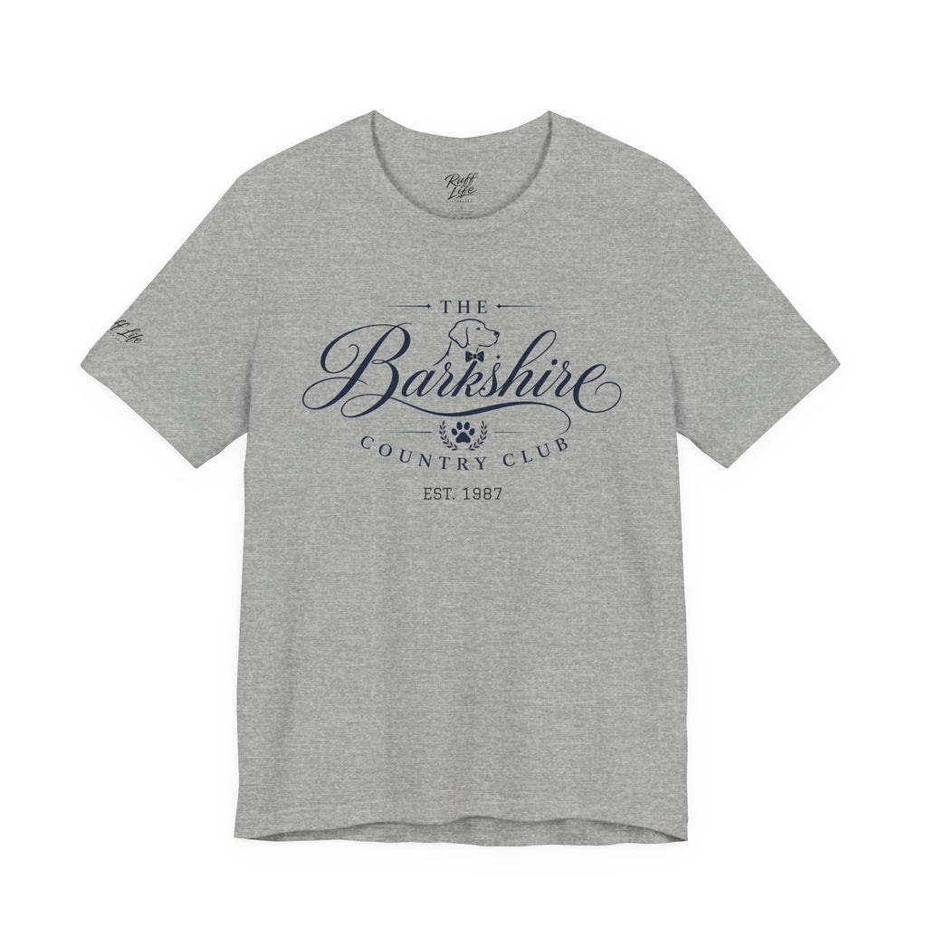 Barkshire Country Club Tee – "The Barkshire" The Original Dog Country Club T-Shirt
