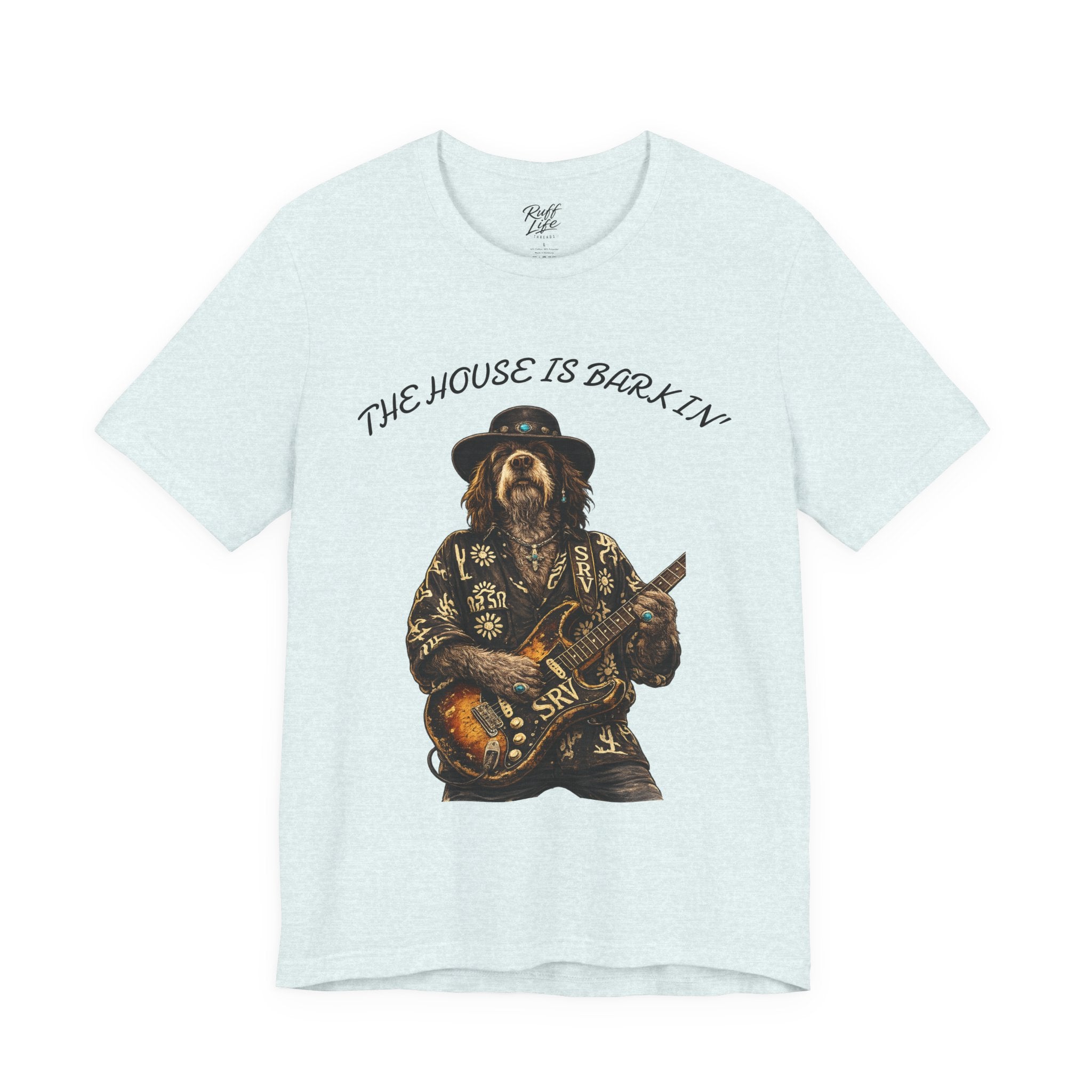 Howlin' Since '83 Vintage Dog Guitar Band Tee — SRV Inspired Rock T-Shirt