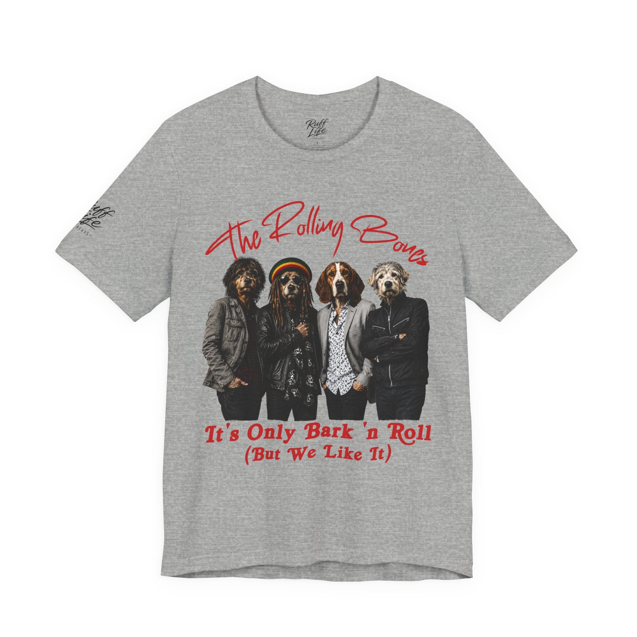 It's Only Bark 'n' Roll Dog Band T-Shirt