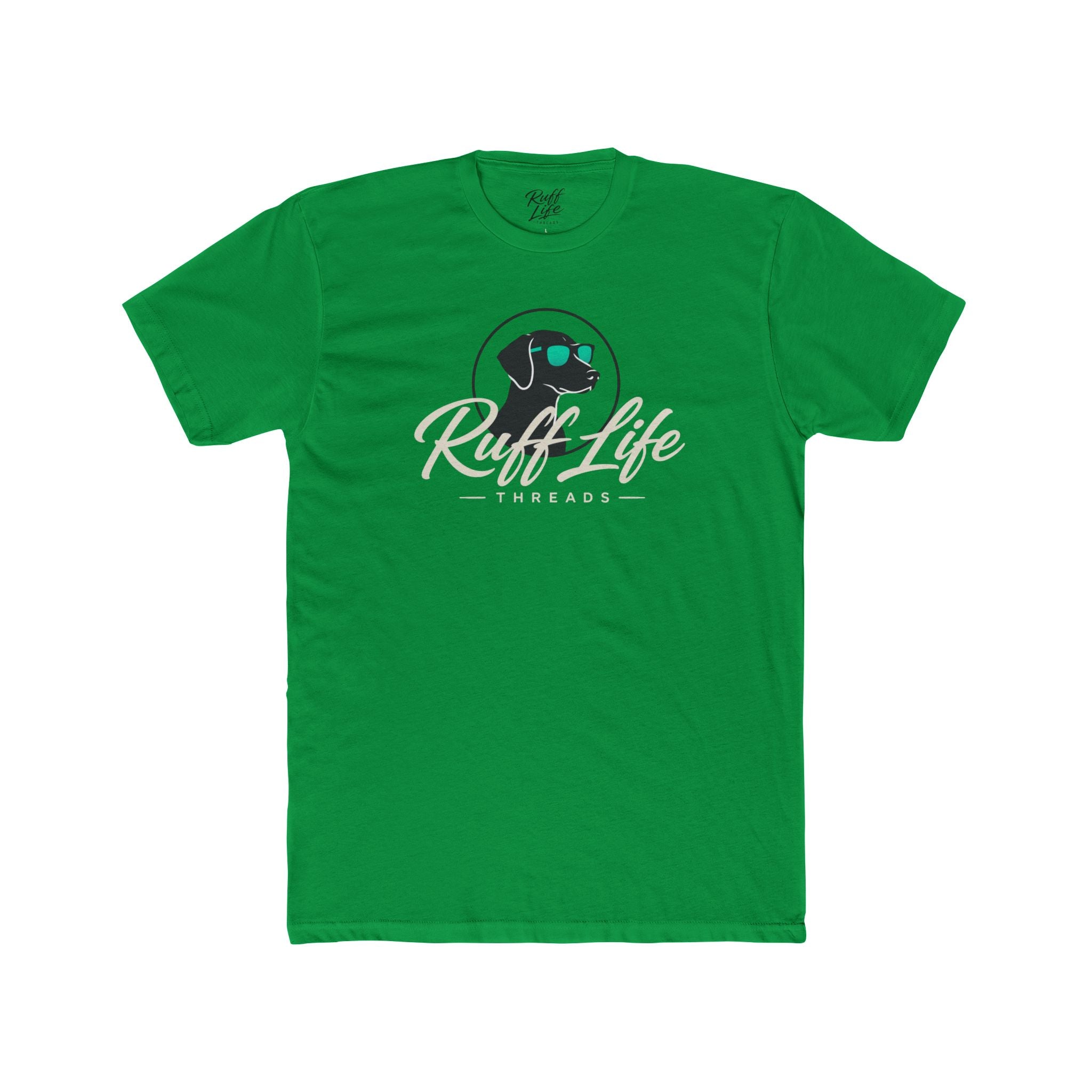 Ruff Life Tee — Retro Dog Graphic Cotton T‑Shirt