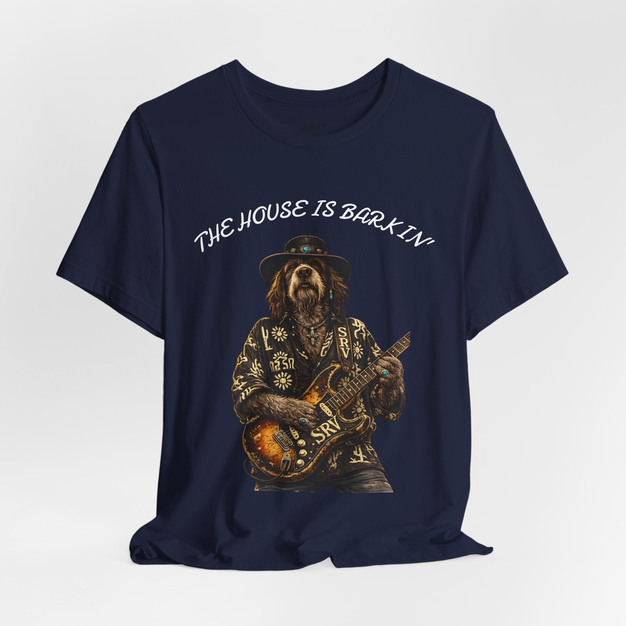 Howlin' Since '83 Vintage Dog Guitar Band Tee — SRV Inspired Rock T-Shirt