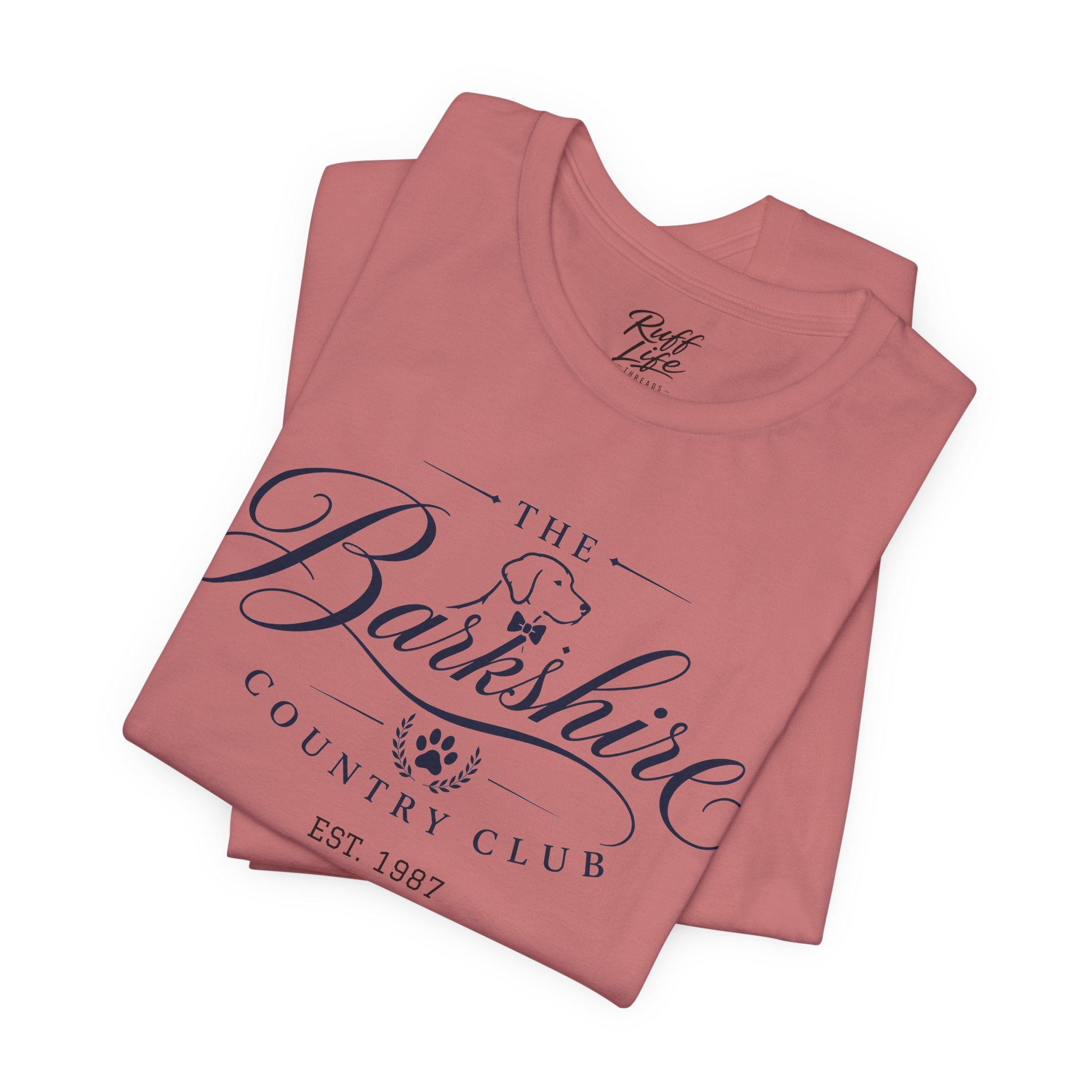 Barkshire Country Club Tee – "The Barkshire" The Original Dog Country Club T-Shirt