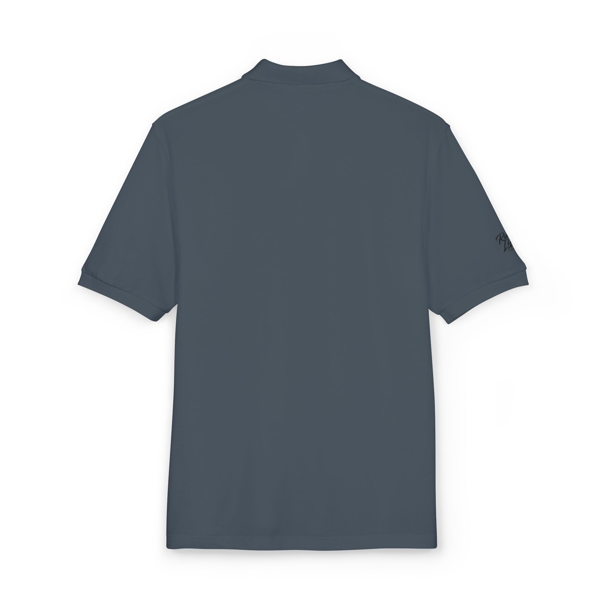 Embroidered "Barkshire Country Club" Golf Polo Shirt — Classic Short-Sleeve Collared Tee