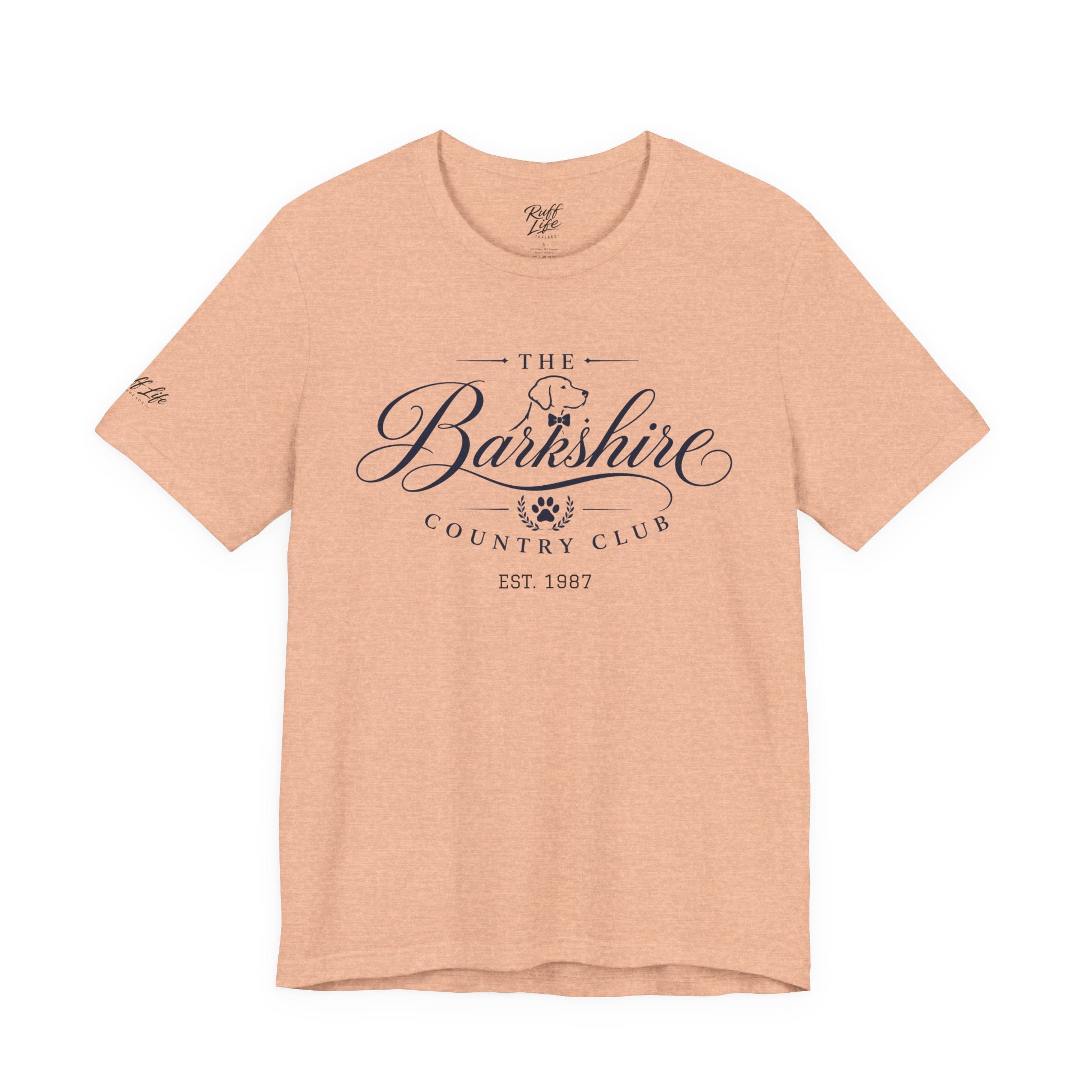 Barkshire Country Club Tee – "The Barkshire" The Original Dog Country Club T-Shirt